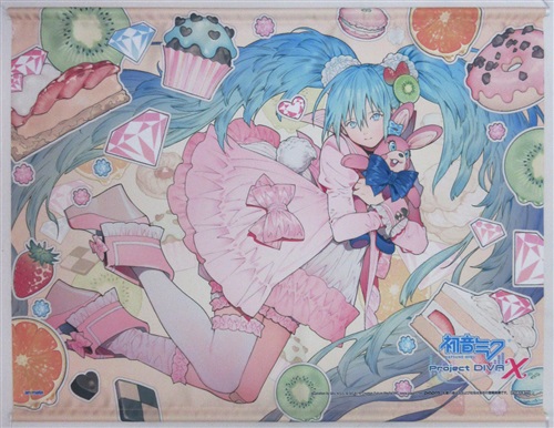 初音ミク -Project DIVA- X 布タペストリー 初音ミク 【アニメイト特典】