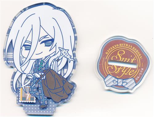 家庭教師ヒットマンREBORN! ビジュアルカラースタンドBIG -SUIT STYLE- 10年後 スペルビ・スクアーロ 【JUMP SHOP限定】