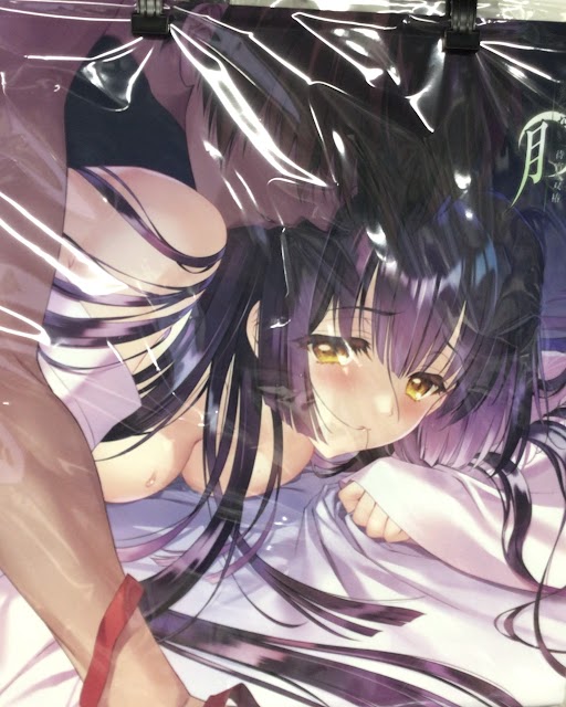 顔のない月 -待宵の双椿- オリジナルB2Wスエードタペストリー 倉木鈴菜 【ソフマップ特典】