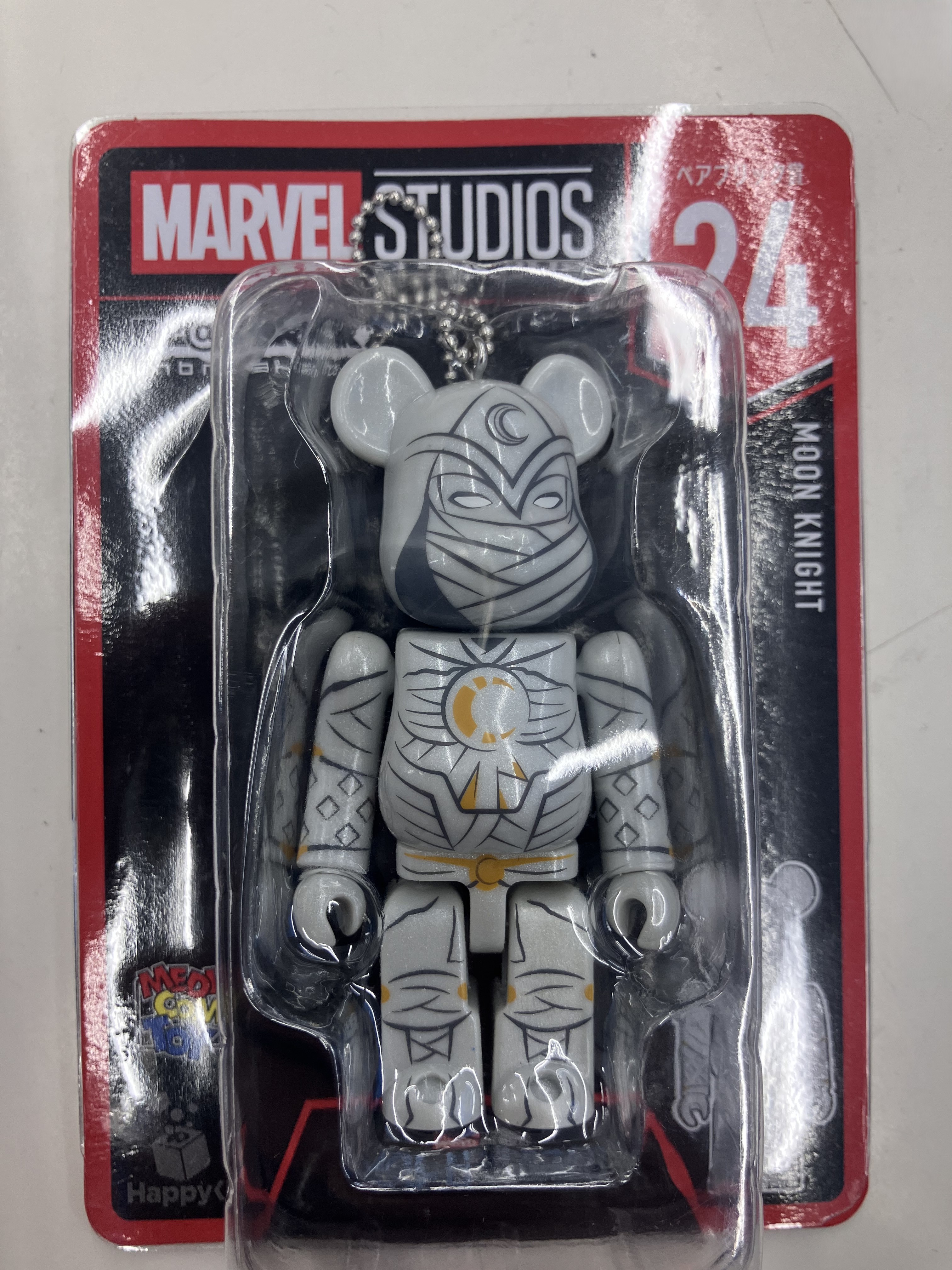 【未開封】Happyくじ BE＠RBRICK MARVEL STUDIOS ベアブリック賞 BE＠RBRICK MOON KNIGHT