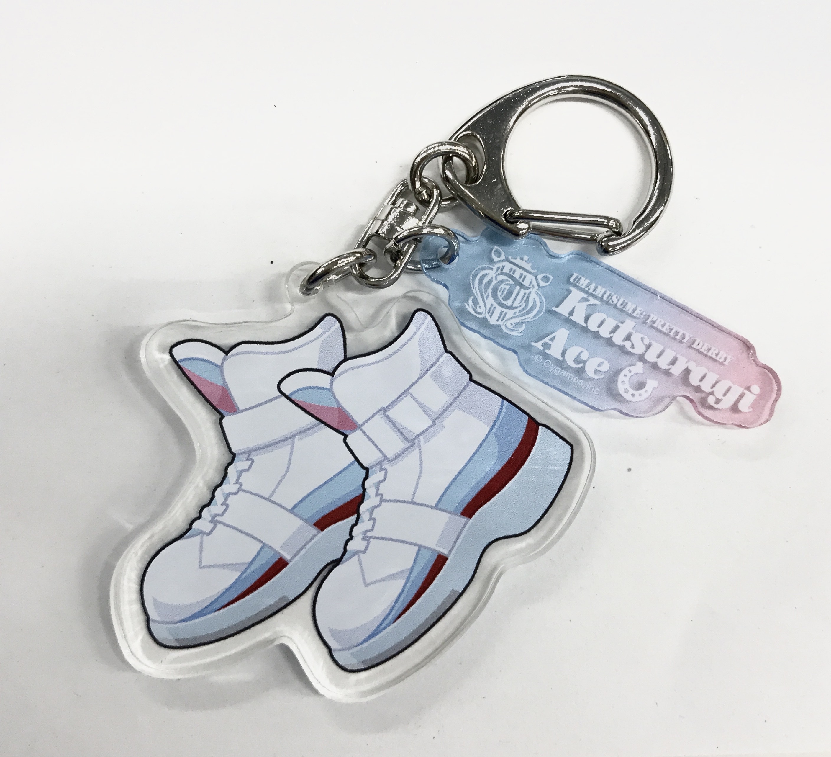 ウマ娘 プリティーダービー 公式トレーディング勝負靴アクリルキーホルダー vol.2 カツラギエース
