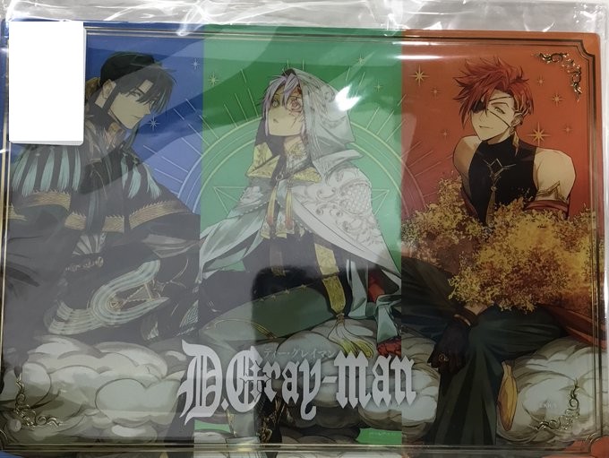 【未開封】D.Gray-man 箔押しアクリルアートパネル アレン・ウォーカー&神田ユウ&ラビ