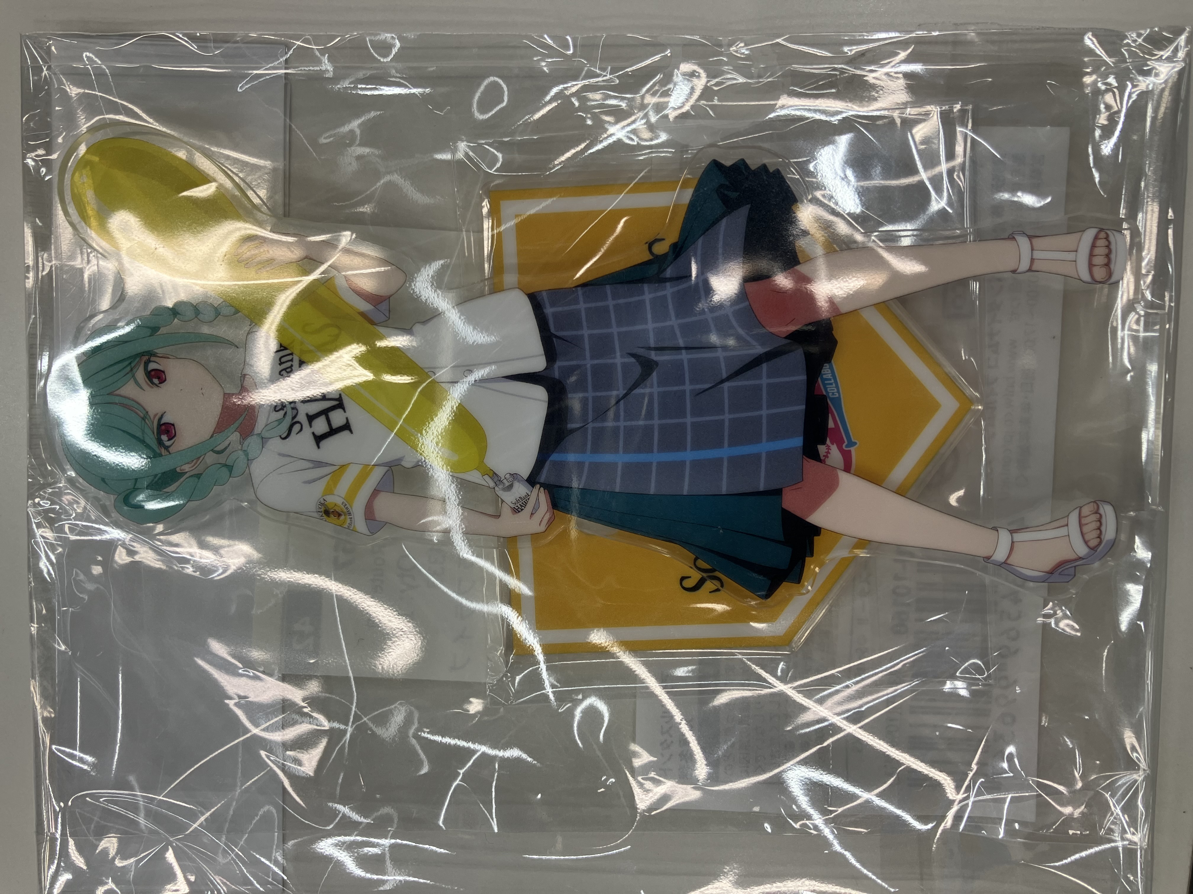 【未開封】ラブライブ!スーパースター!!×福岡ソフトバンクホークス アクリルスタンド 鬼塚冬毬