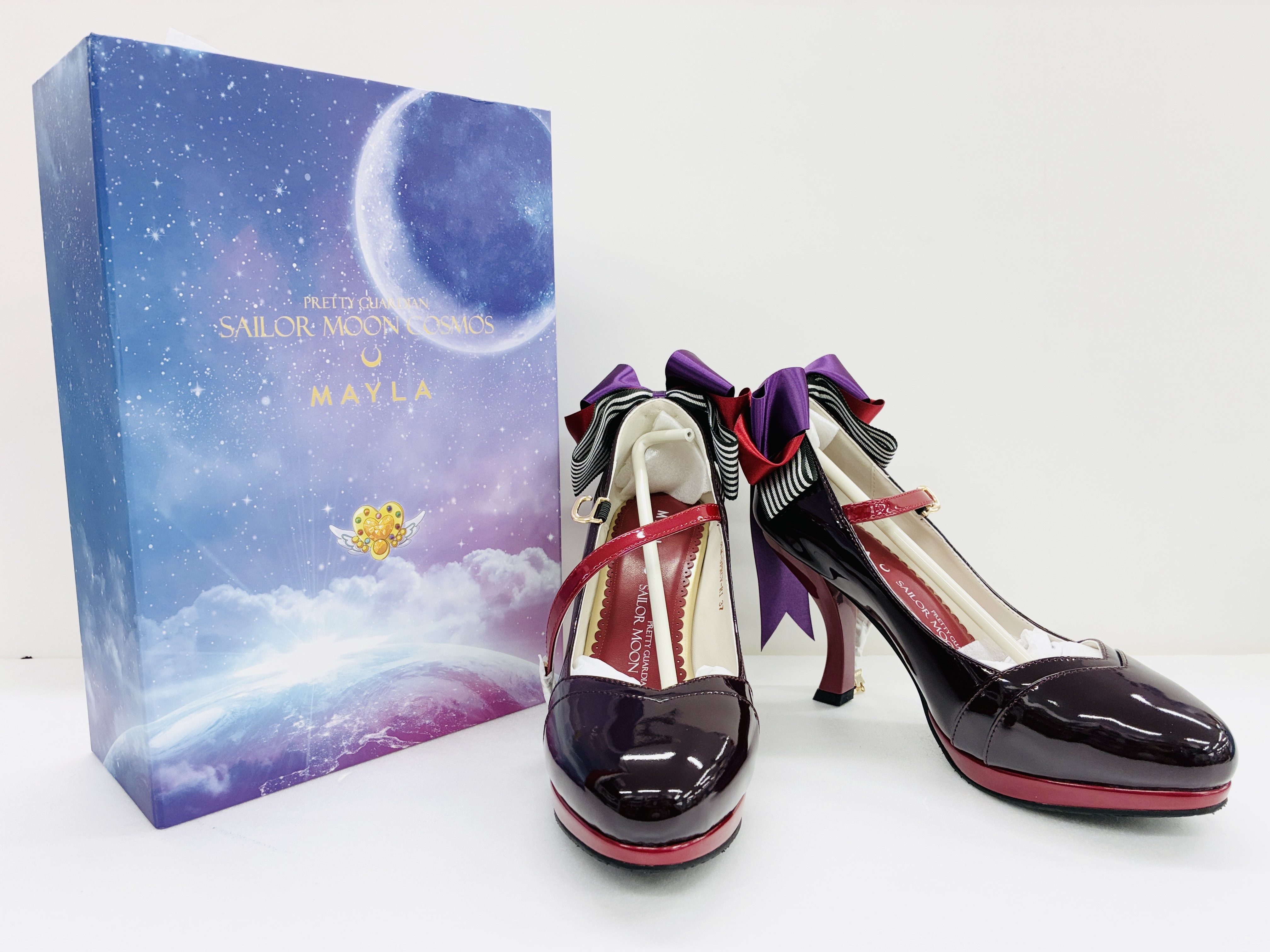 美少女戦士セーラームーン Cosmos×MAYLA  アイコニック シューズオブジェ パンプス エターナルセーラーマーズ (37/24.0～24.5cm)