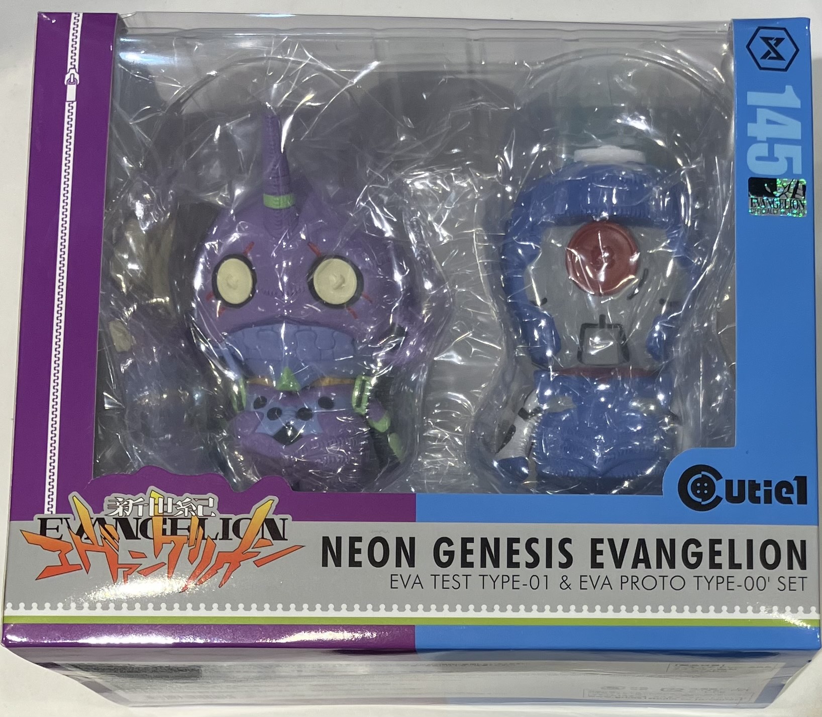 Cutie1 新世紀エヴァンゲリオン エヴァンゲリオン 初号機&エヴァンゲリオン 零号機・改 セット [PRIME1STUDIO]