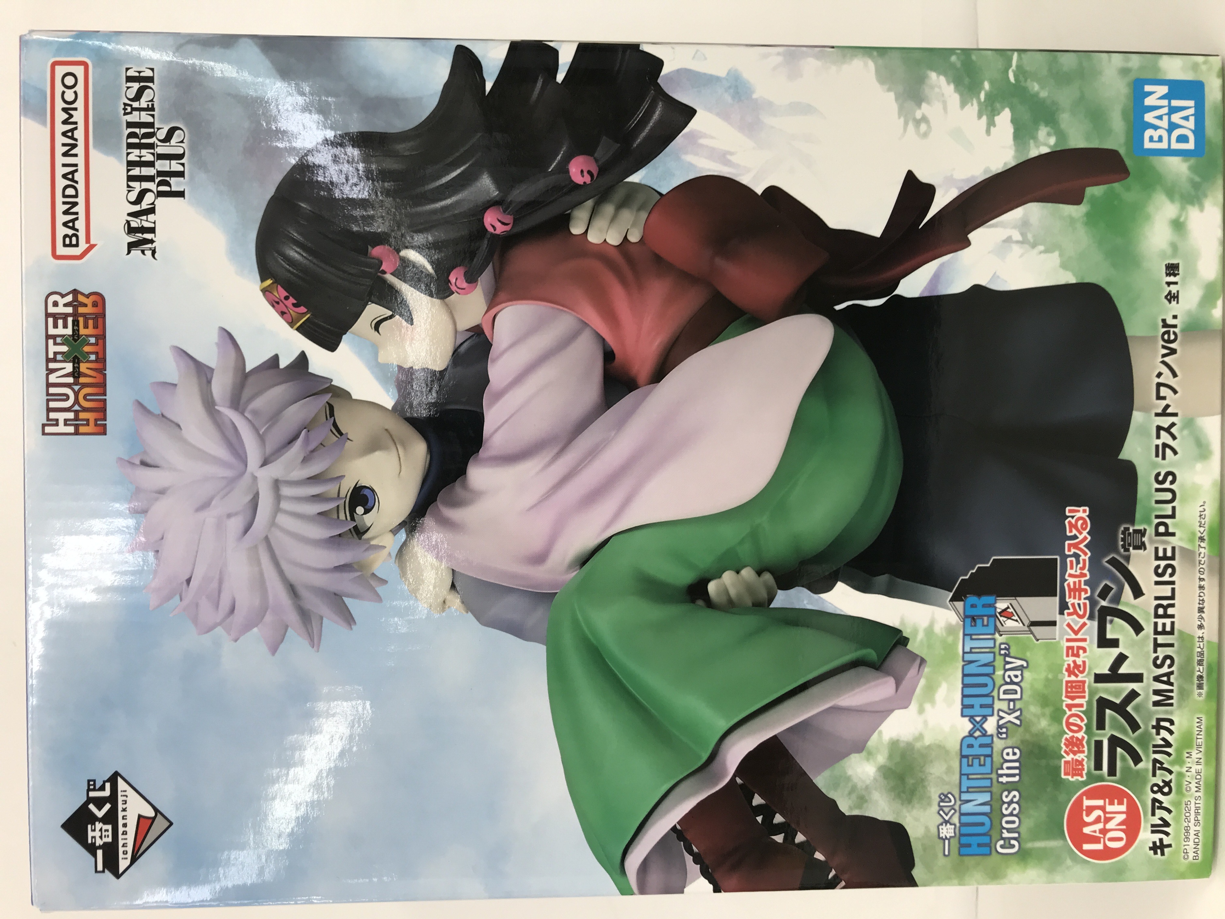 一番くじ HUNTER×HUNTER Cross the "X-Day" ラストワン賞(ダブルチャンスキャンペーン) キルア&アルカ MASTERLISE PLUS ラストワンver.