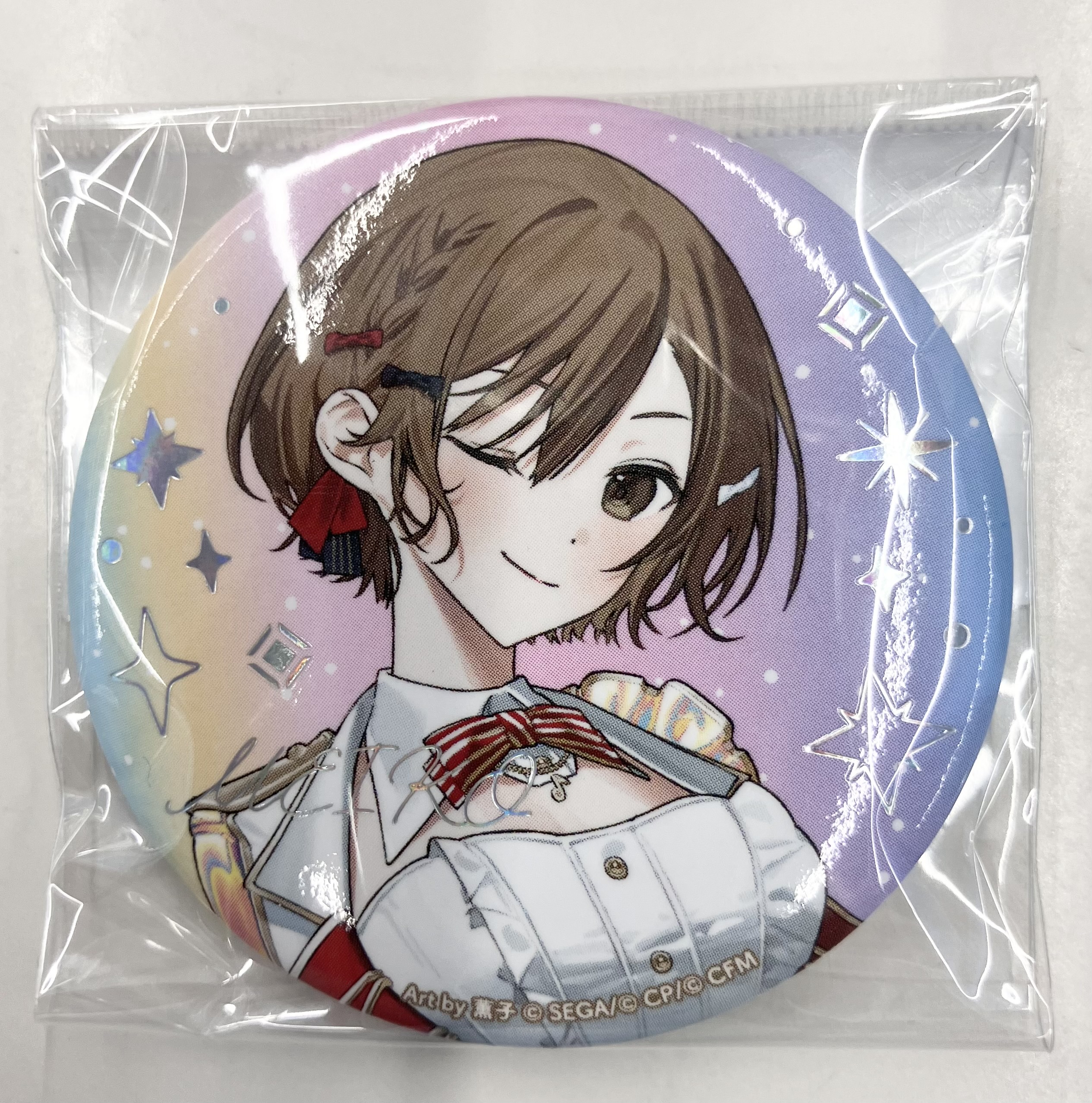 プロジェクトセカイ カラフルステージ! 5th Anniversary 感謝祭 オーロラ箔押し缶バッジコレクション A MEIKO