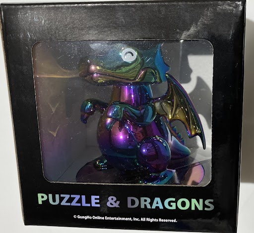 【未開封】パズル&ドラゴンズ/パズドラ パズドラくじ ～いつも遊んでくれてありがとー!!～ A賞 10連ガチャドラ メタルフィギュア 【フィギュア】[オンダ]