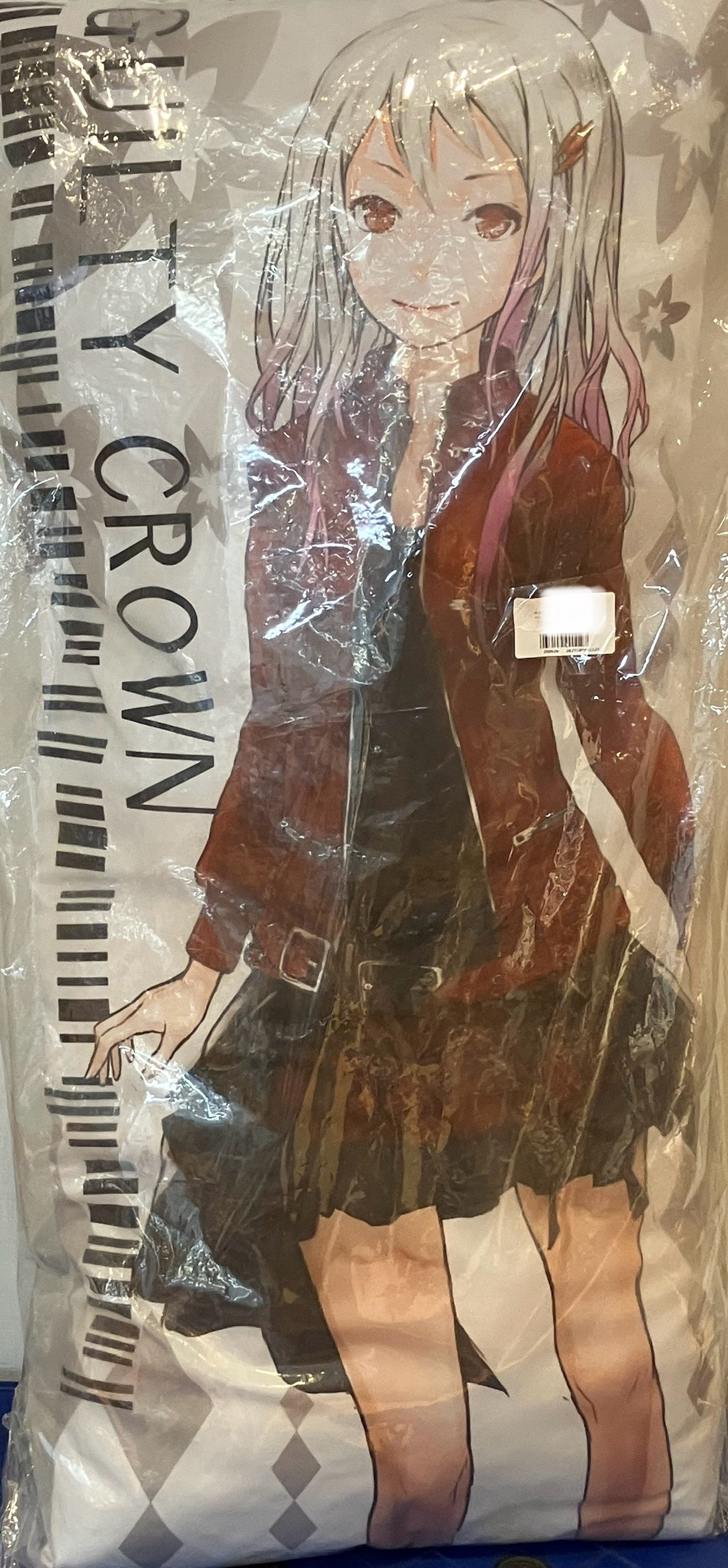 未開封】ギルティクラウン ロングクッション B 楪いのり ｷﾞﾙﾃｨｸﾗｳﾝﾛﾝｸﾞ