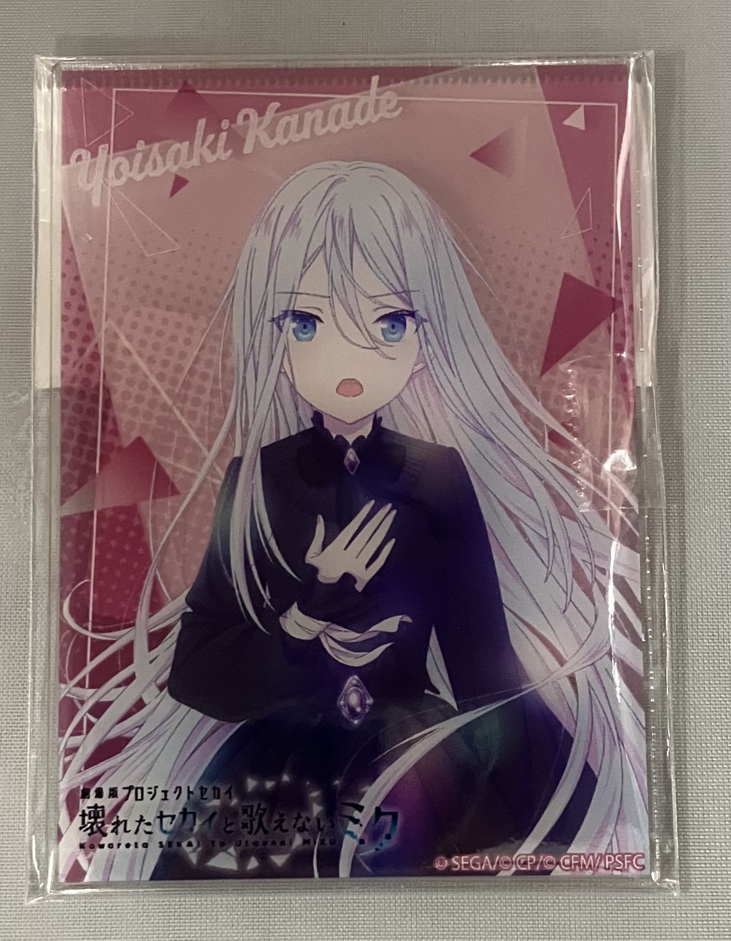 劇場版 プロジェクトセカイ 壊れたセカイと歌えないミク 描き下ろしイラストアクリルカード 宵崎奏 【流通 BD有償特典】