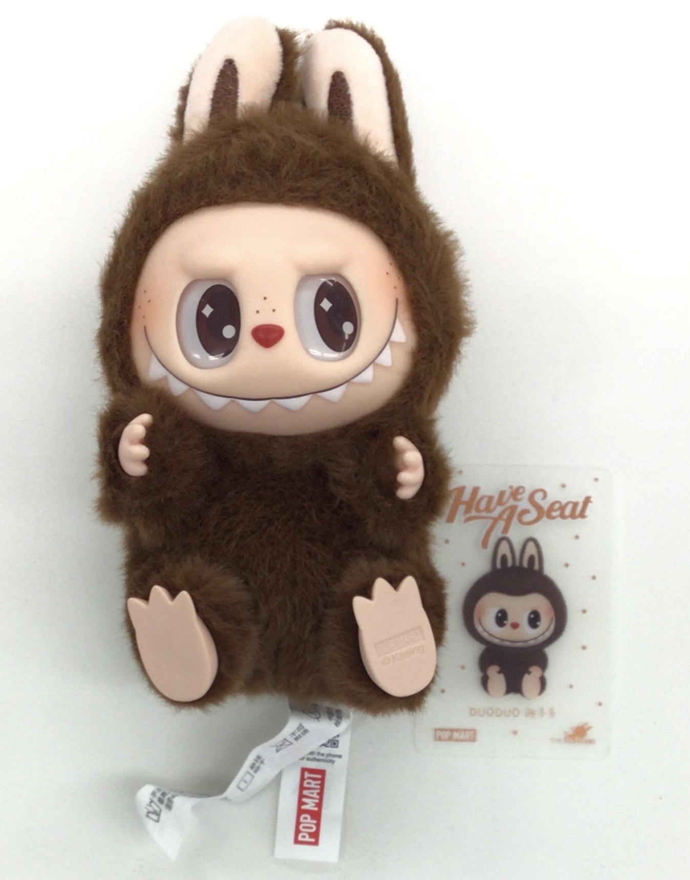 THE MONSTERS Have a Seat ぬいぐるみ シリーズ LABUBU DUODUO (シークレット)