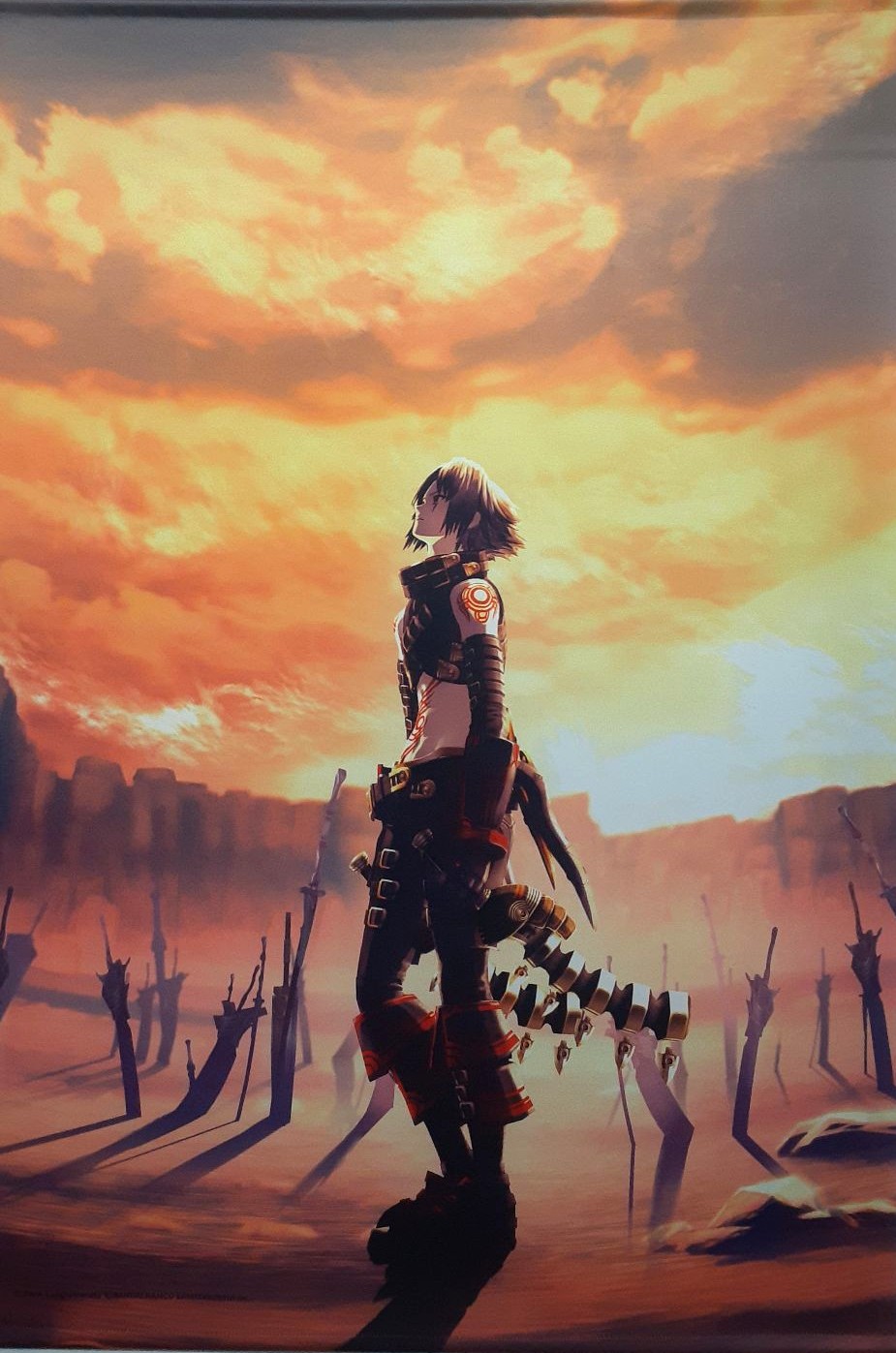 .hack//G.U. Last Recode くじメイト/webpon A-1賞 B1タペストリー ハセヲ(1stフォーム)