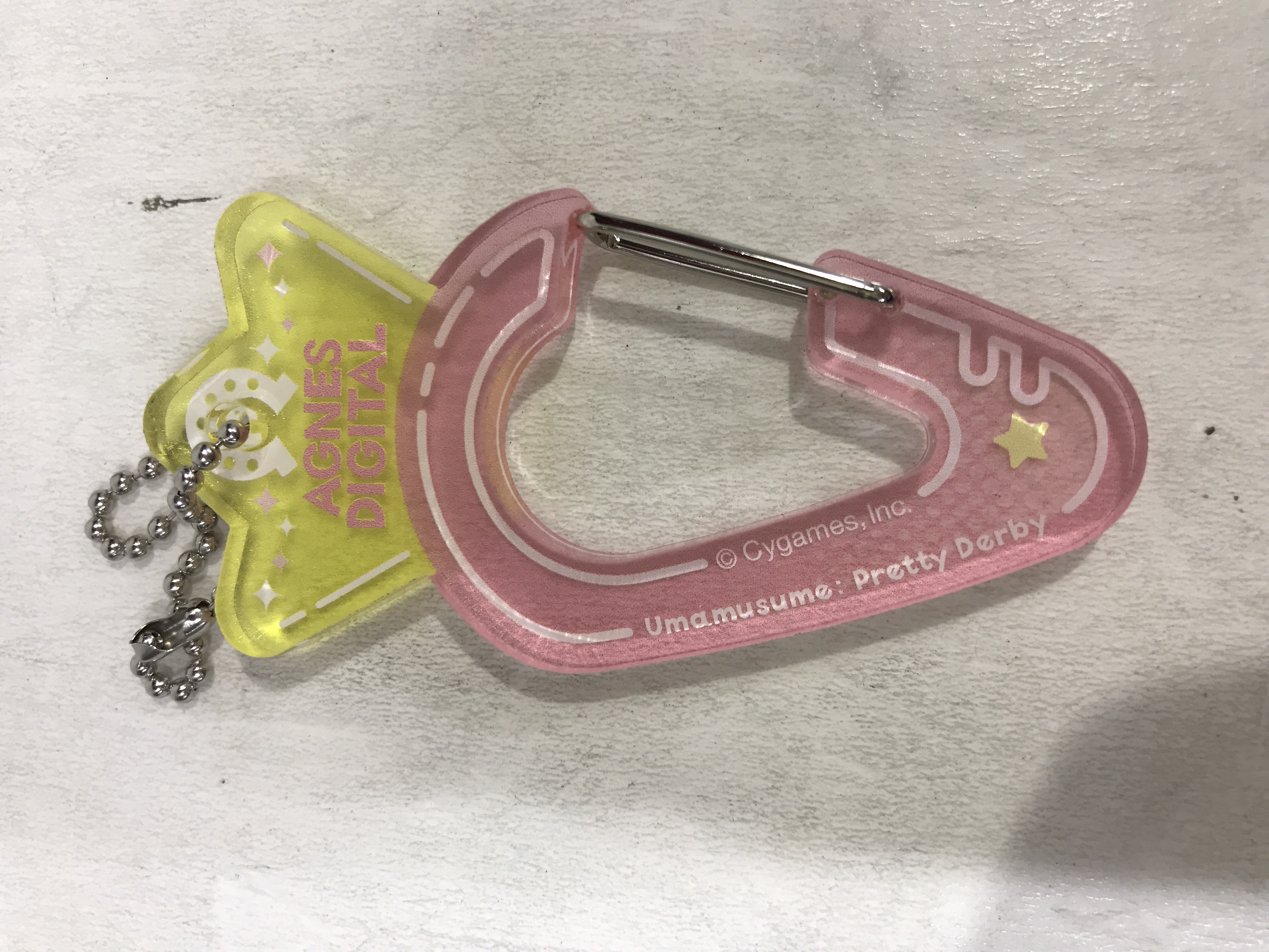 ウマ娘 プリティーダービー 5th EVENT ARENA TOUR GO BEYOND 公式トレーディングアクリルカラビナ 5th EVENT -WISH- Ver. アグネスデジタル