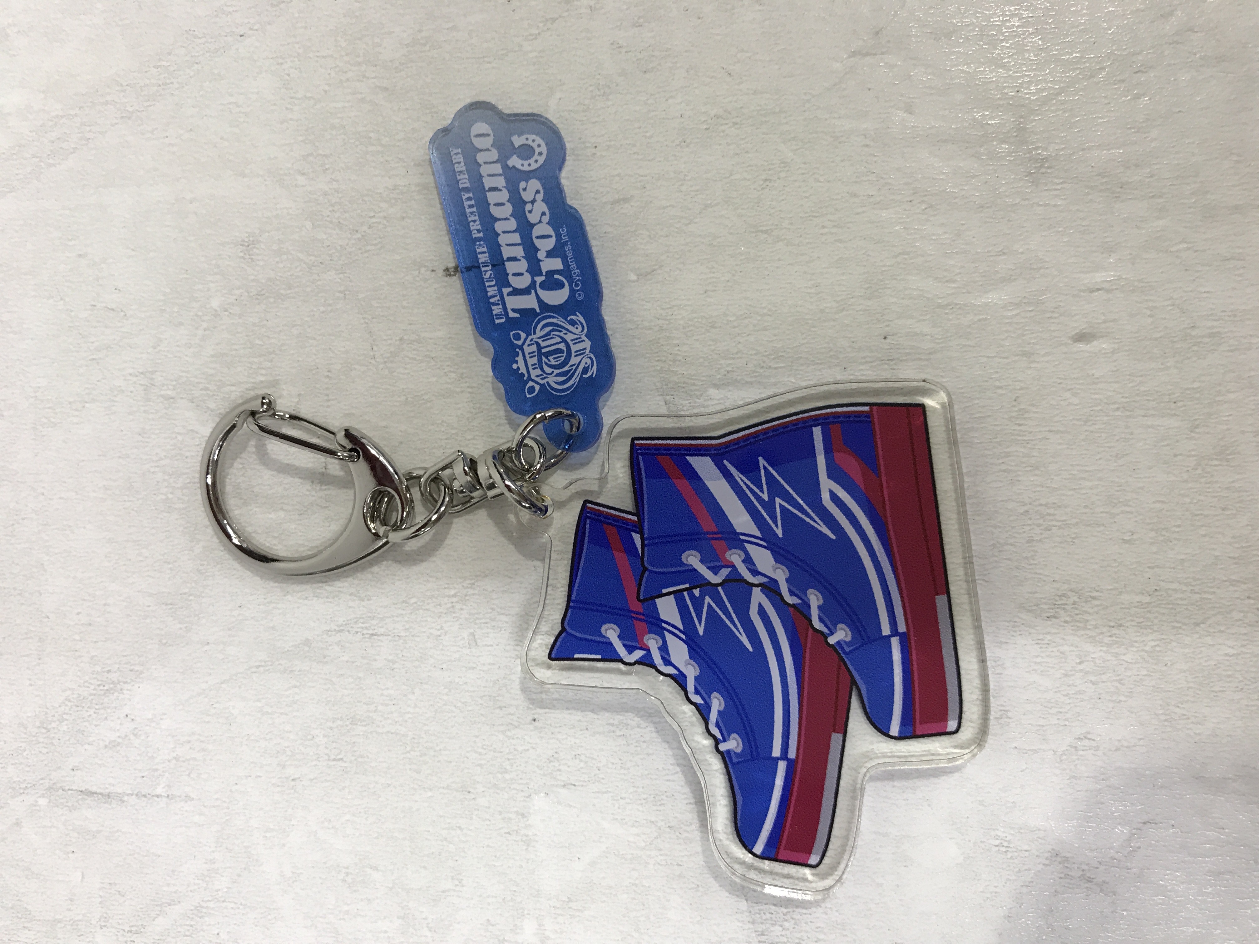 ウマ娘 プリティーダービー 公式トレーディング勝負靴アクリルキーホルダー タマモクロス