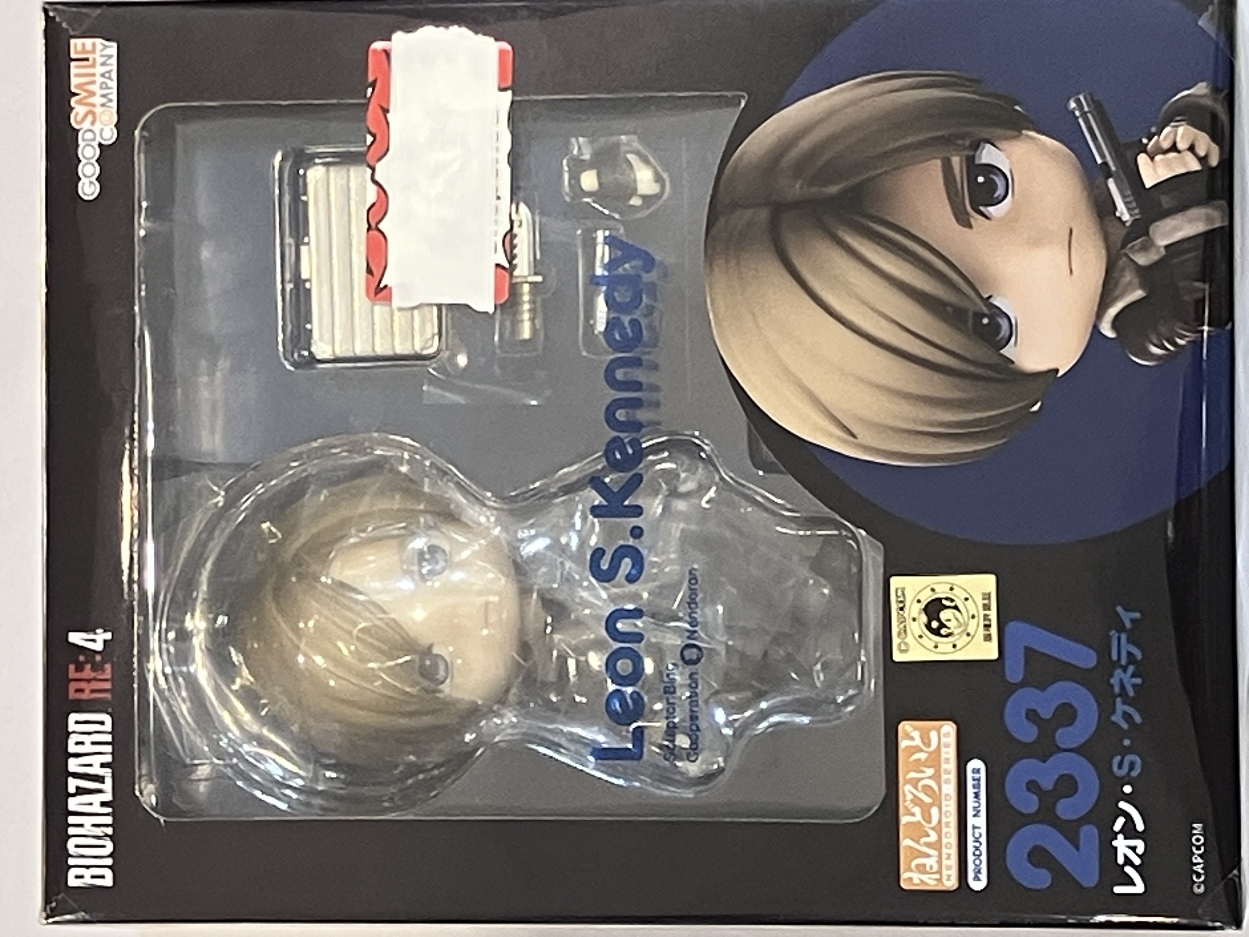 【未開封】ねんどろいど 2337 バイオハザード RE:4 レオン・S・ケネディ 【フィギュア】[グッドスマイルカンパニー]