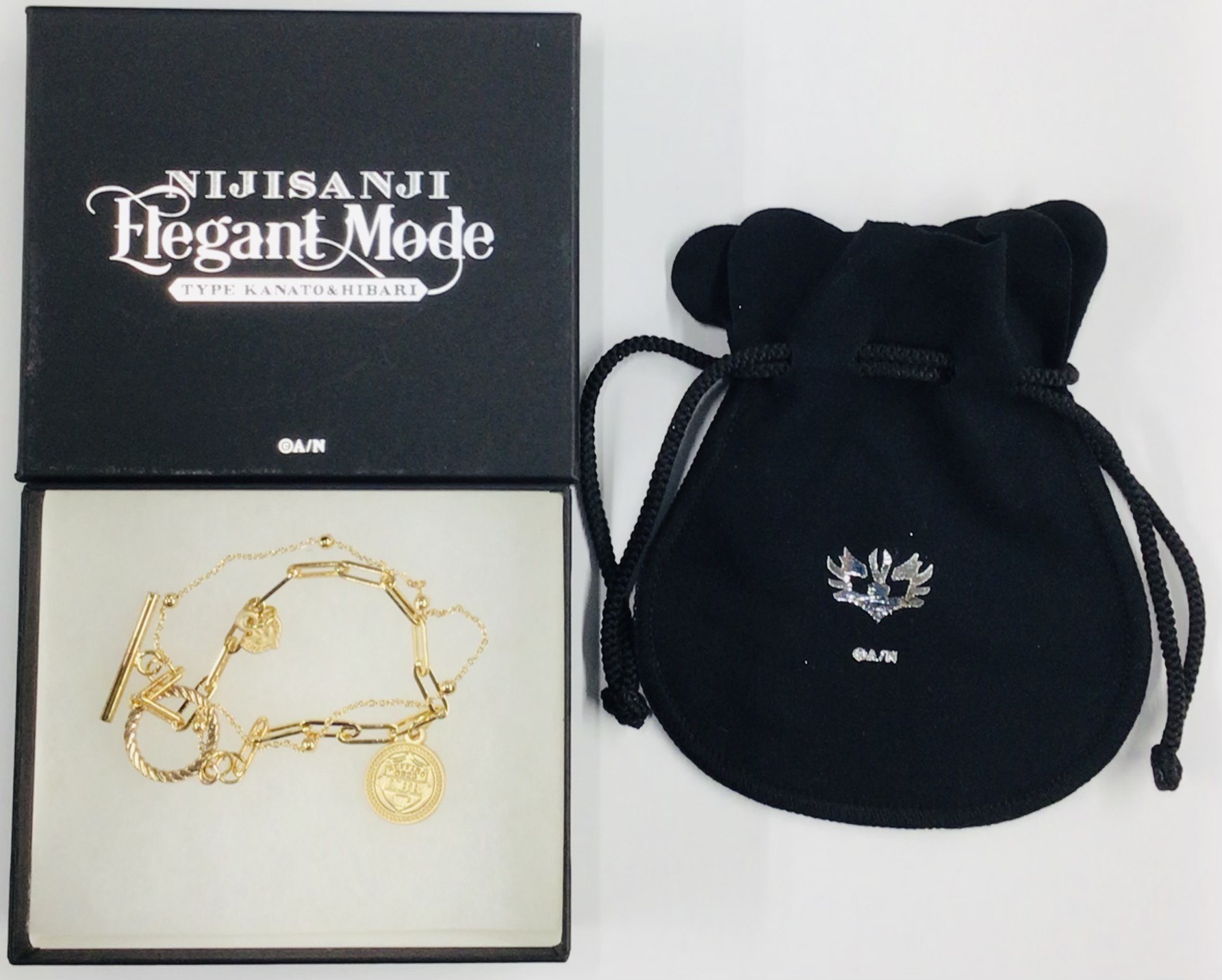 にじさんじ NIJISANJI Elegant Mode Type:Kanato&Hibari チェーンブレスレット 渡会雲雀