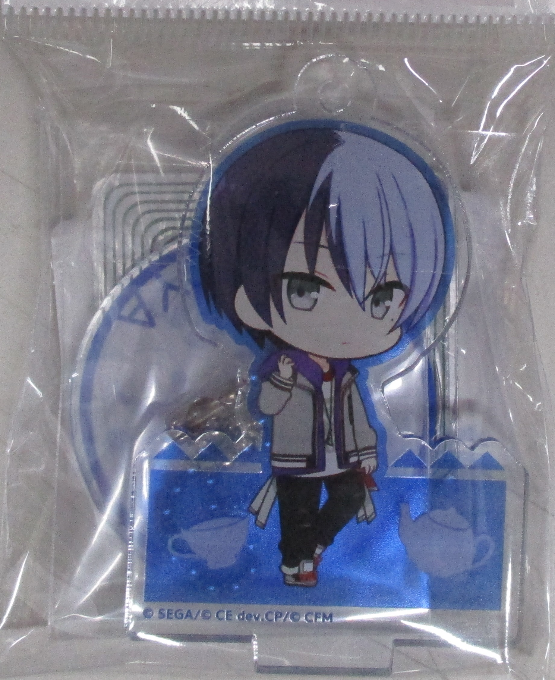 プロジェクトセカイ カラフルステージ!×Animax Cafe+ トレーディングアクリルスタンドキーホルダー 青柳冬弥