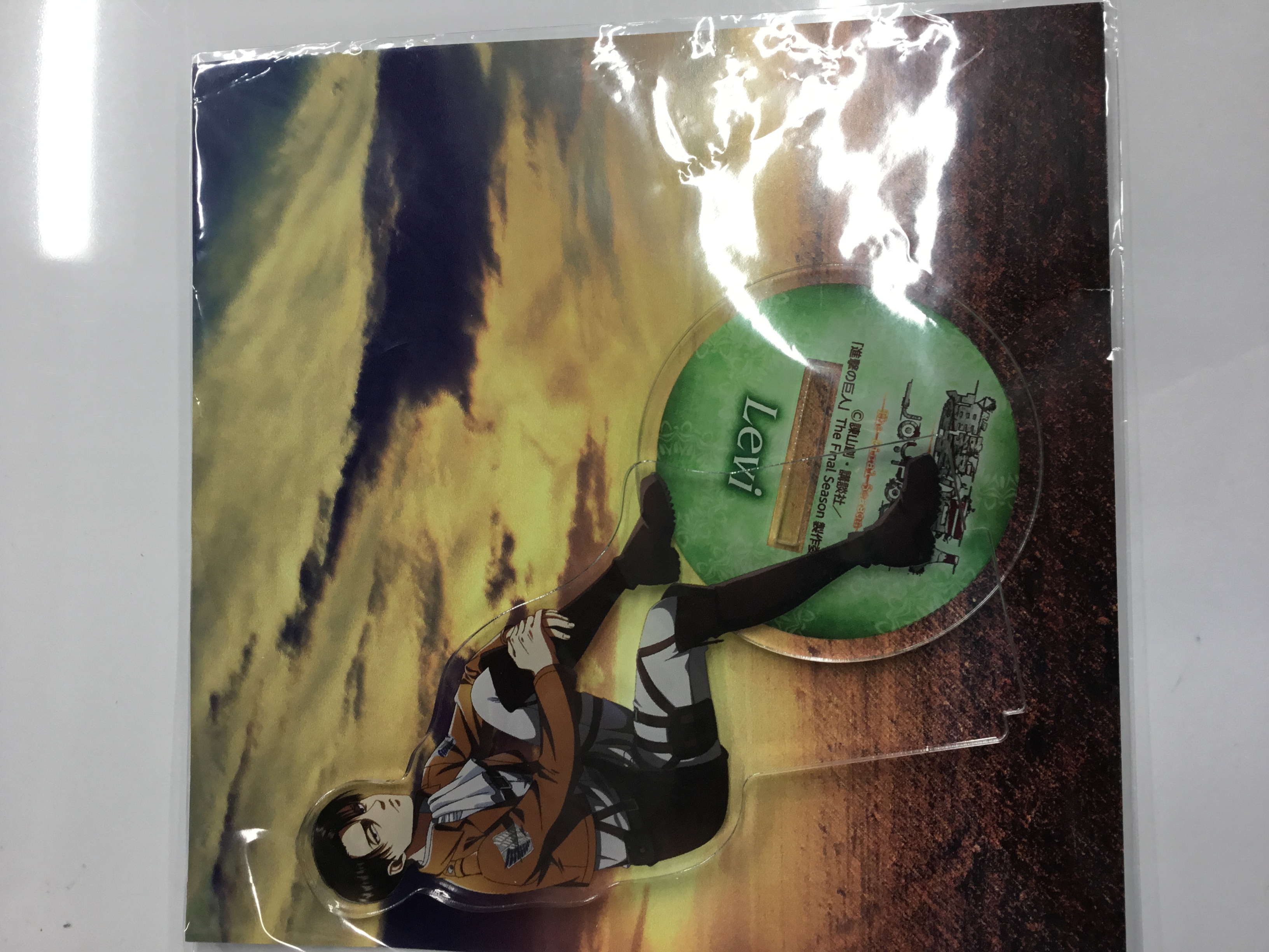 【未開封】進撃の巨人 The Final Season×JOYPOLIS 第2弾 アクリルスタンド B リヴァイ