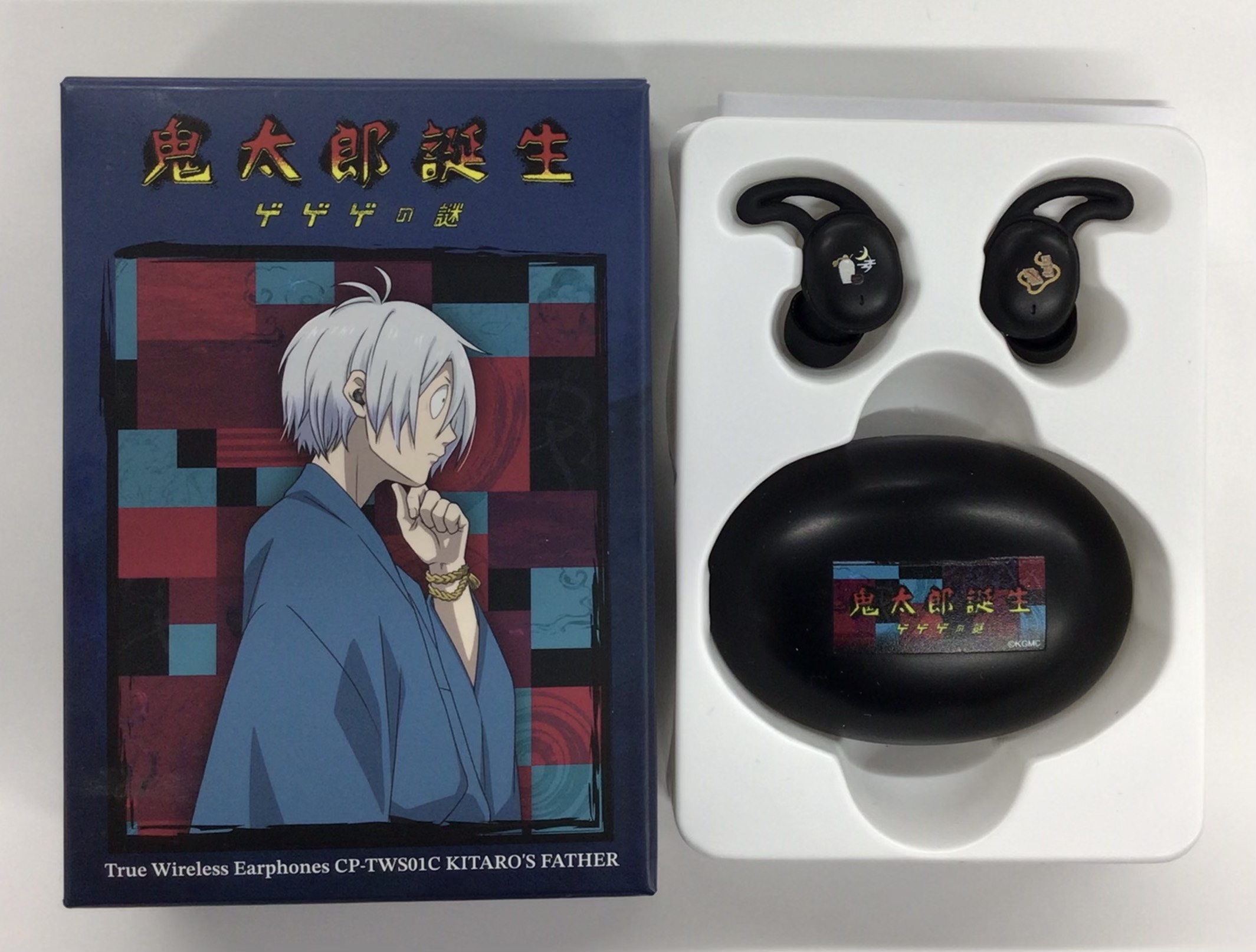 映画 鬼太郎誕生 ゲゲゲの謎×ONKYO 鬼太郎の父モデル ワイヤレスイヤホン CP-TWS01C