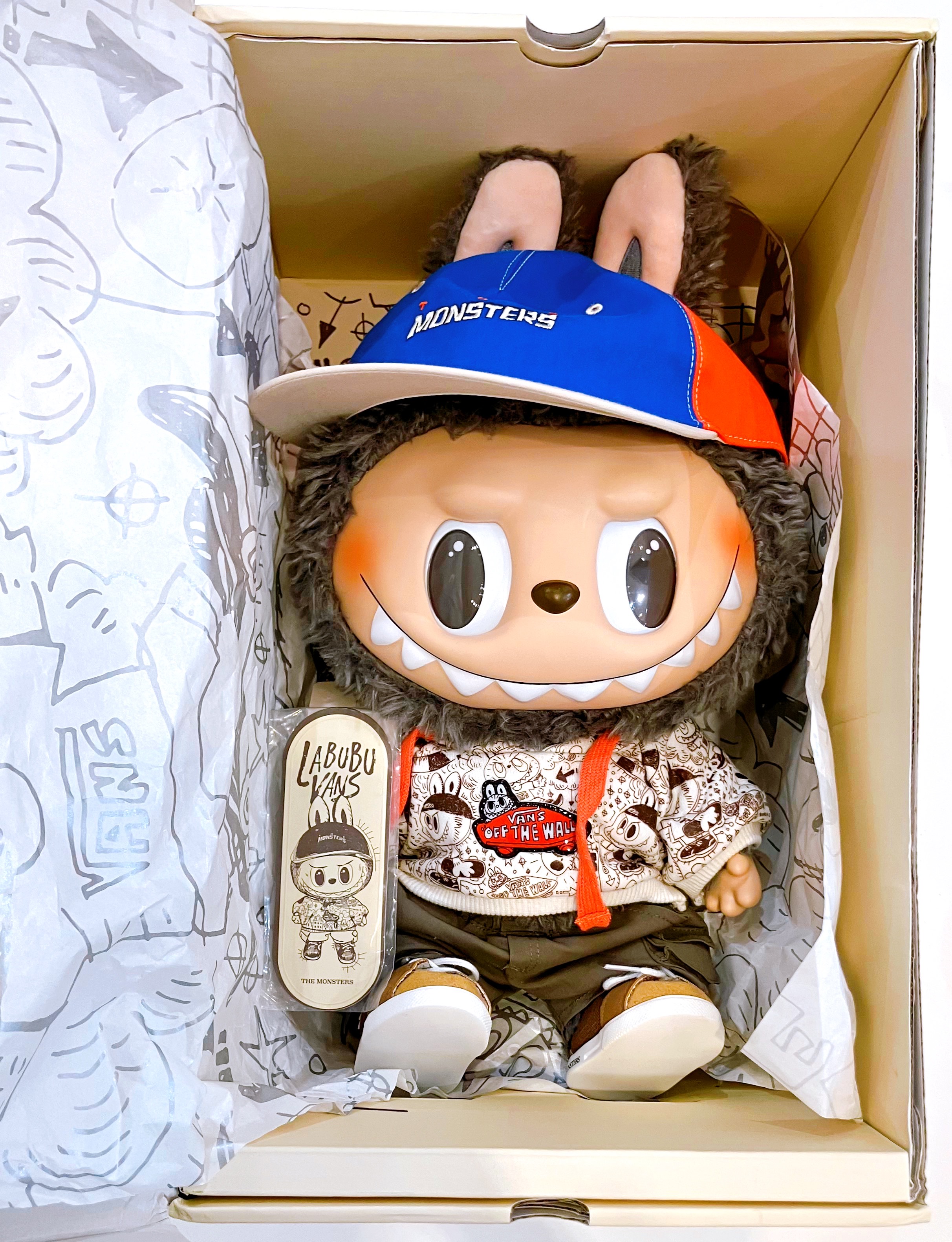 POP MART 『The Monsters × Vans』The Monsters Oldskool Monsters Forever ぬいぐるみ ラブブ 【フィギュア】[POPMART]