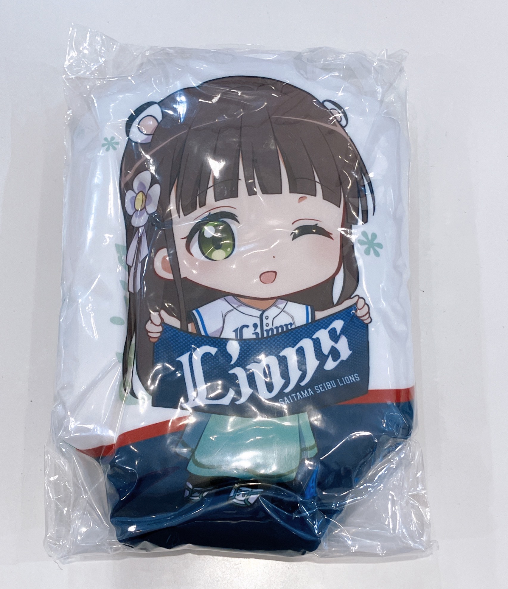 【未開封】『ご注文はうさぎですか?』×『埼玉西武ライオンズ』 ゲマくじ C-4賞 ダイカットクッション 千夜