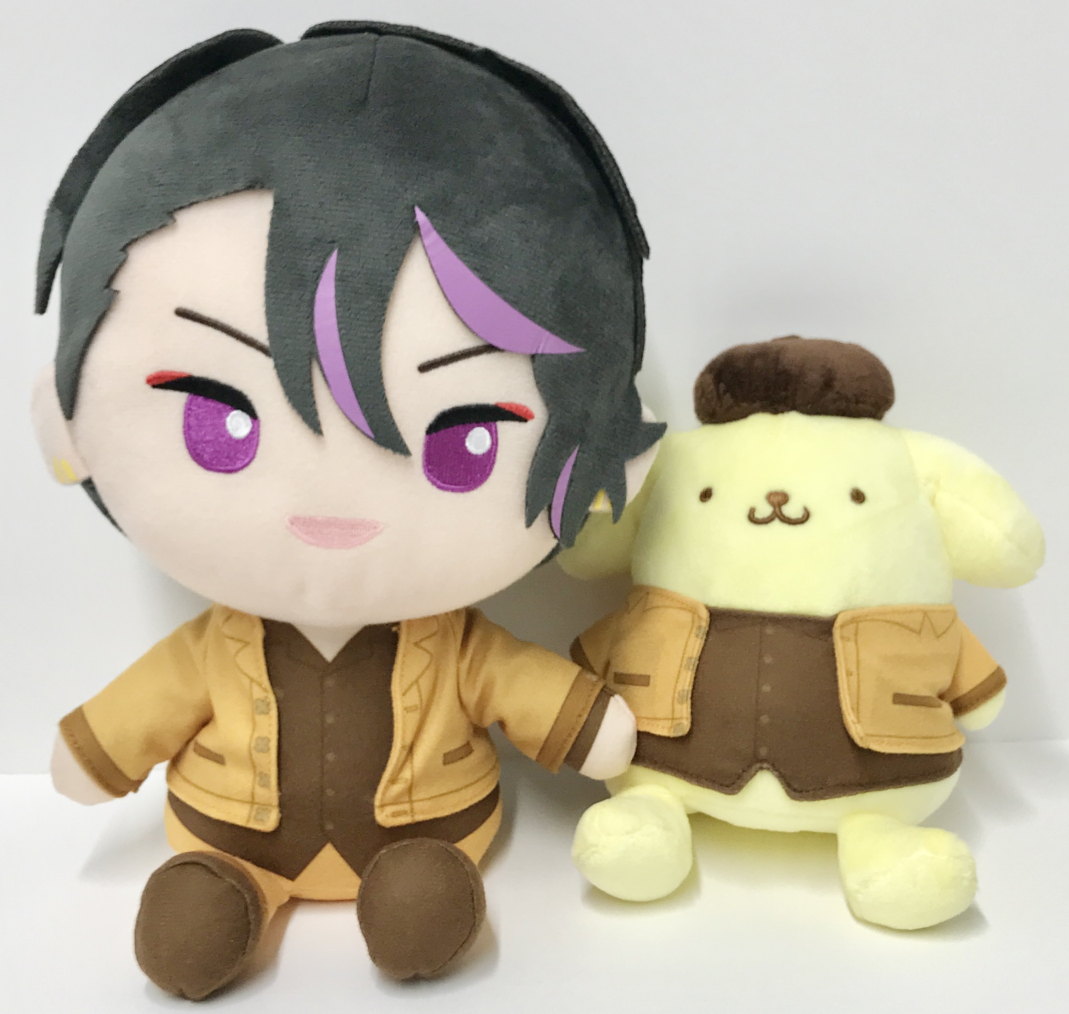 Paradox Live×Sanrio characters ぬいぐるみセット 翠石依織(カシラ)&ポムポムプリン