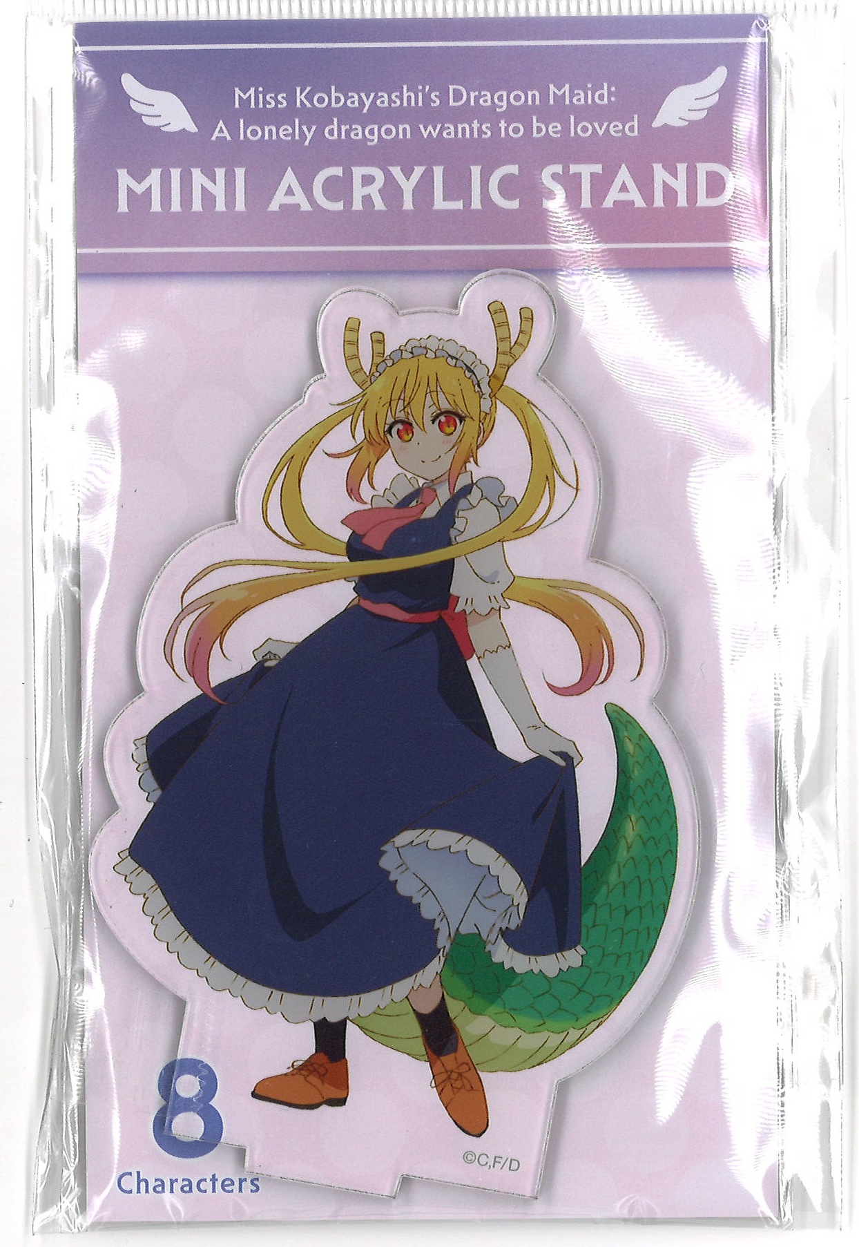 【未開封】映画 小林さんちのメイドラゴン さみしがりやの竜 ミニアクリルスタンド トール