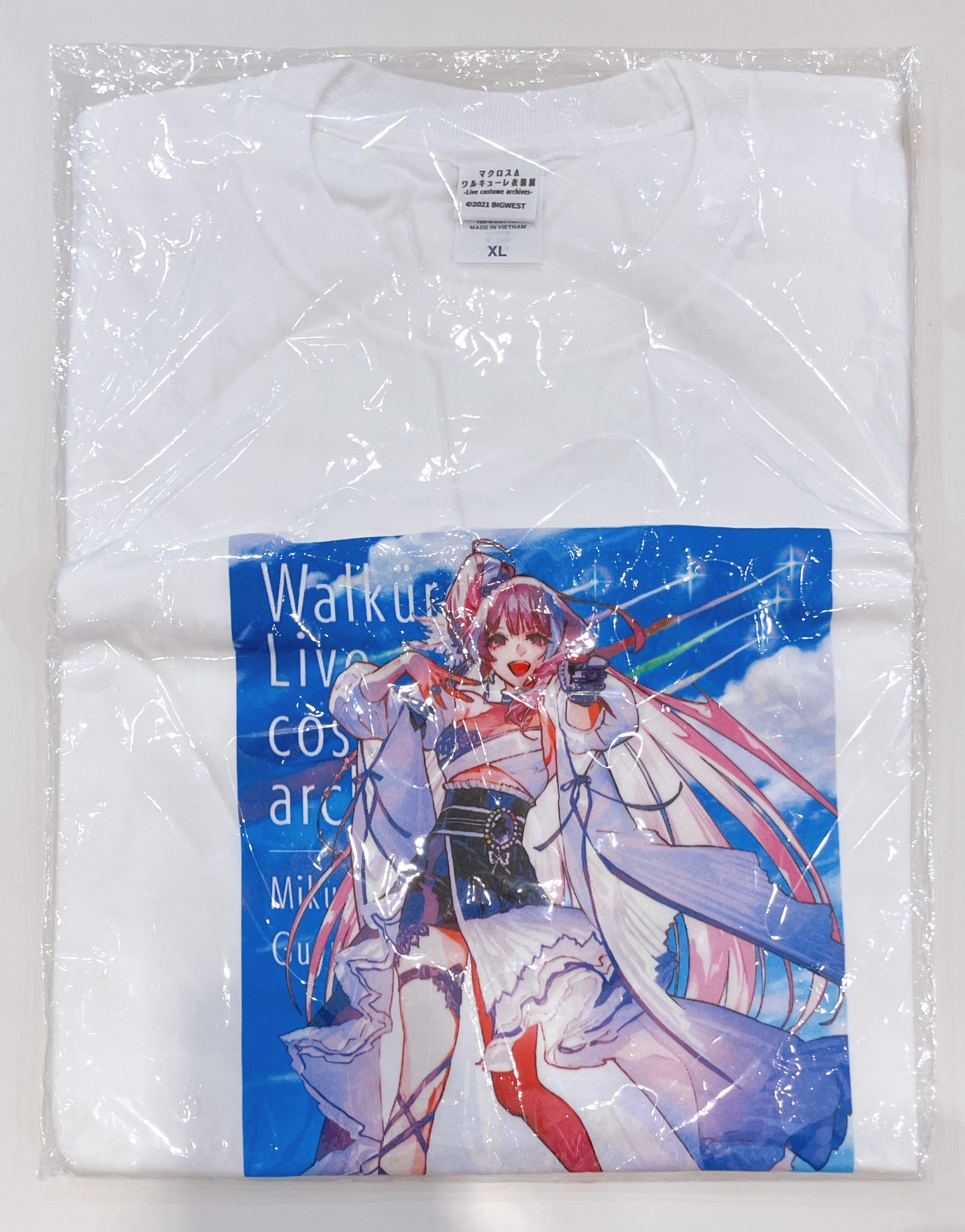 マクロスΔ ワルキューレ?装展 -Live costume archives- Tシャツ 美雲・ギンヌメール XL