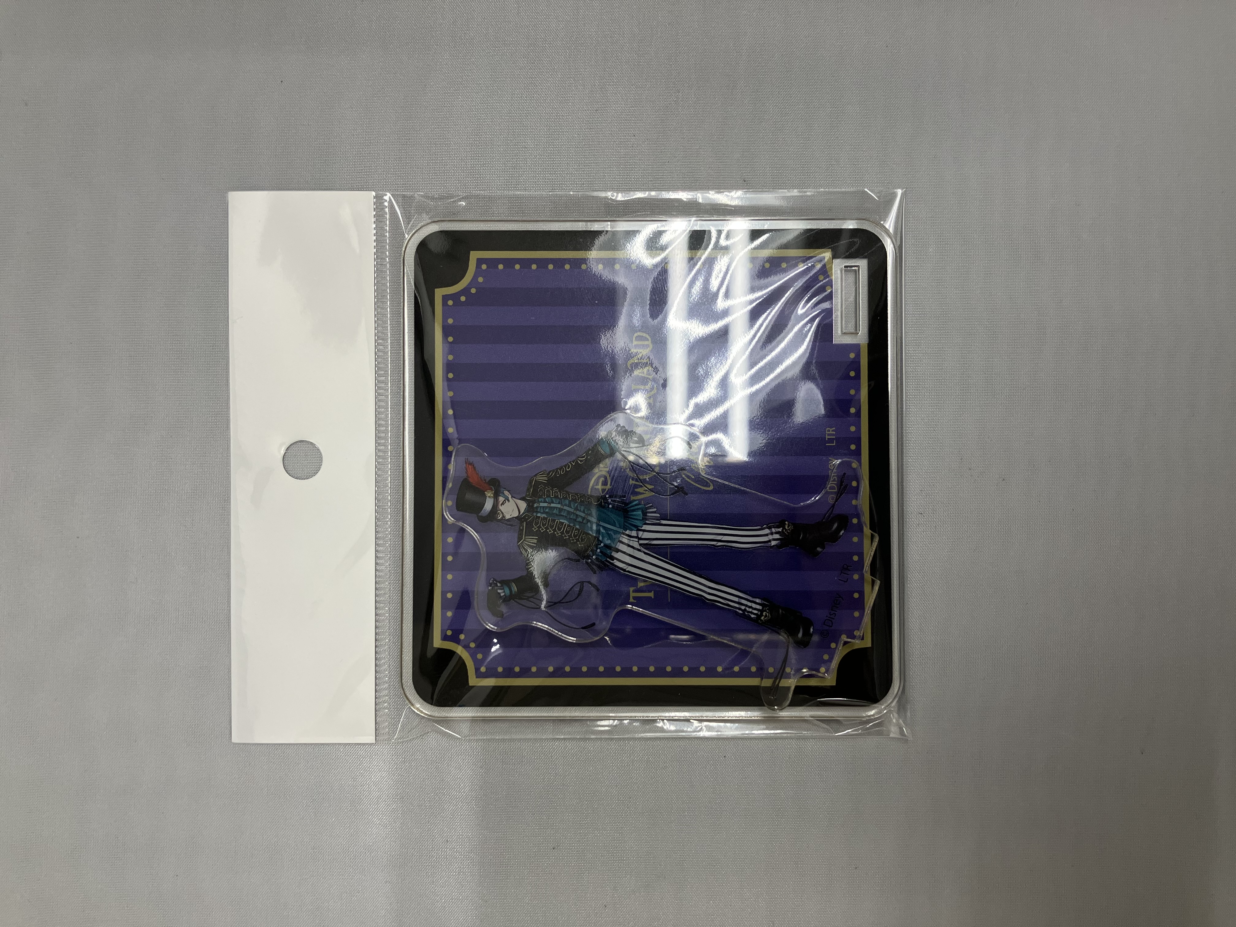 Disney TWISTED-WONDERLAND×OH MY CAFE アクリルスタンドコースター <プレイフルランド> フロイド・リーチ