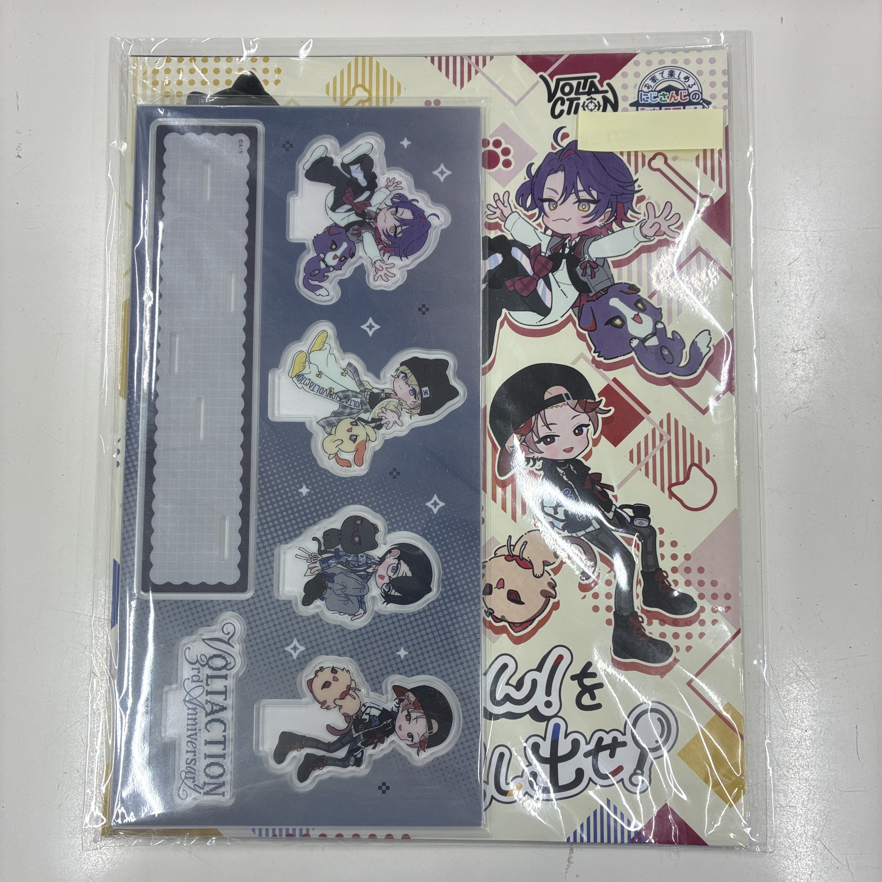 にじさんじ VOLTACTION 3rd Anniversary アクリルジオラマ付き謎解きキット