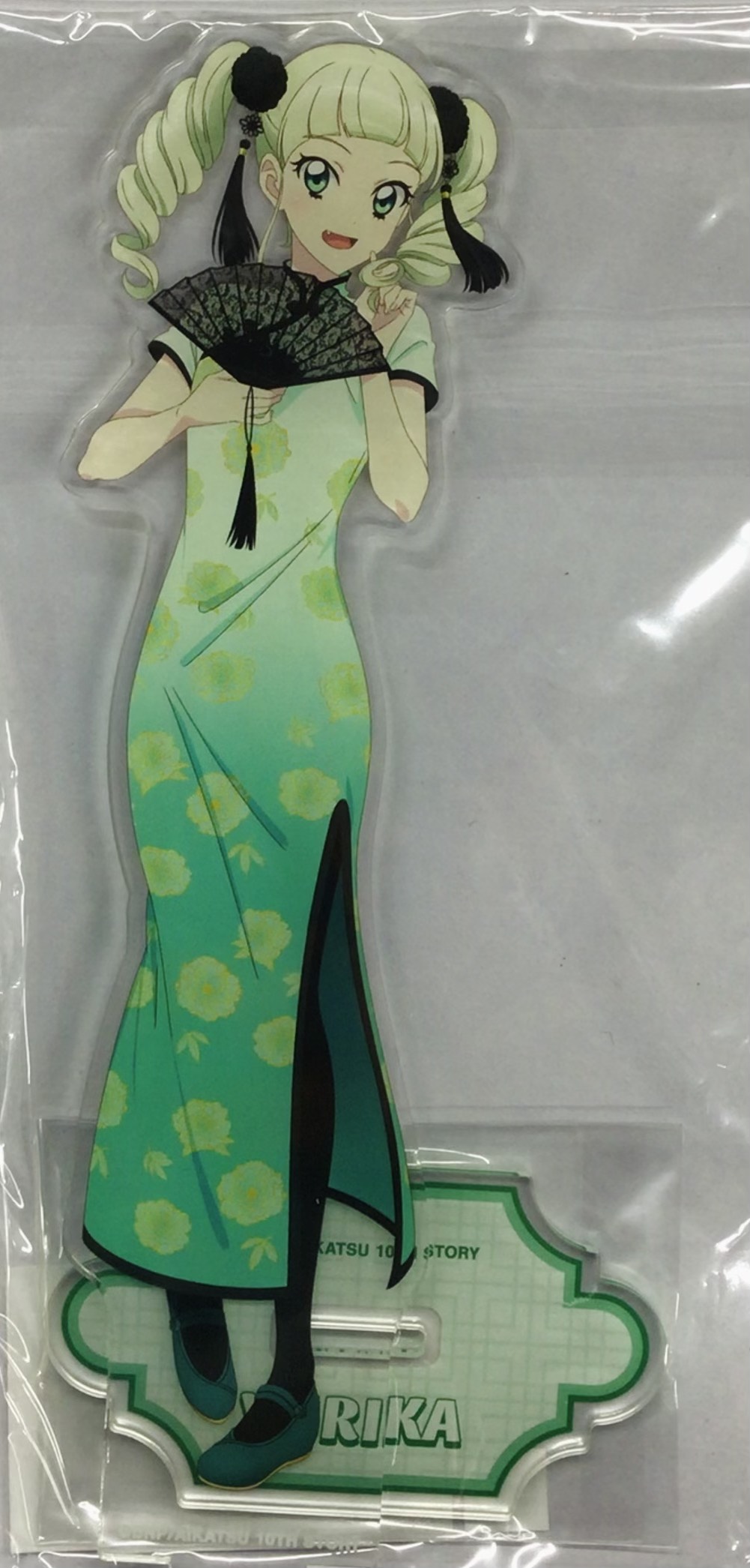【未開封】アイカツ! 10th STORY ～未来へのSTARWAY～ 描き下ろし チャイナドレスver. BIGアクリルスタンド 藤堂ユリカ