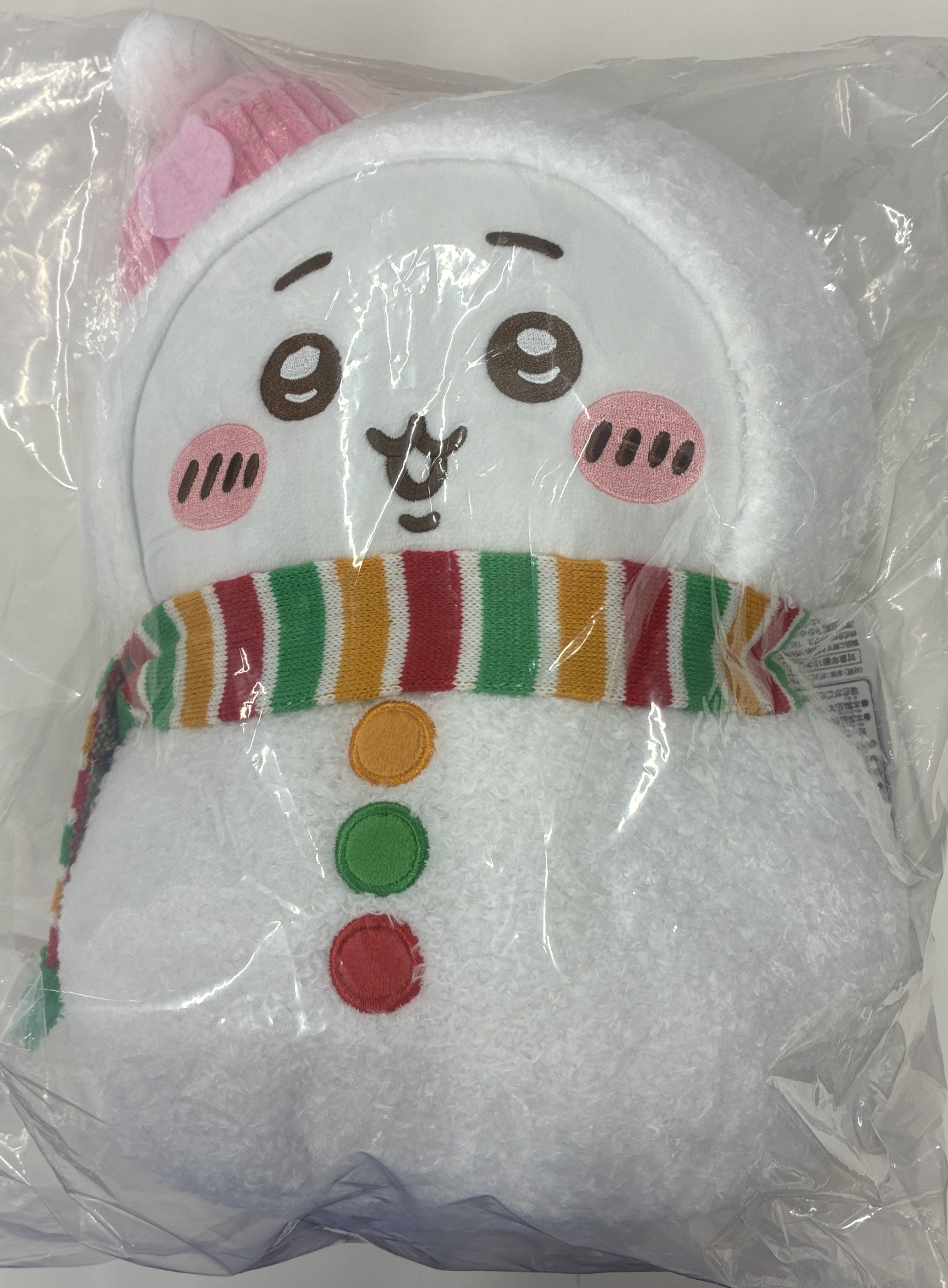 【未開封】エニマイくじ ちいかわ ゆきだるまになっちゃった! A賞 ぬいぐるみ ちいかわ