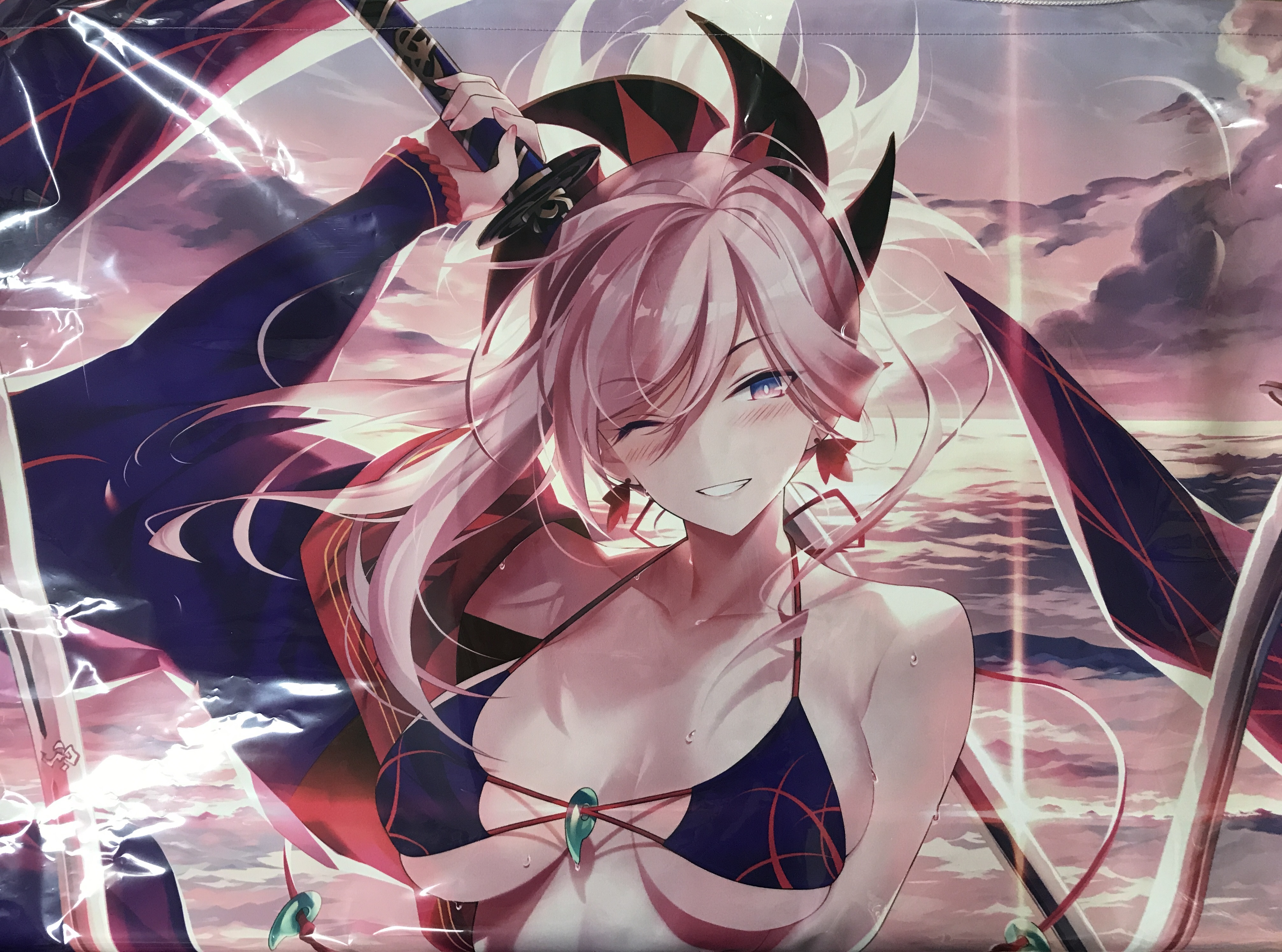 Fate/Grand Order 夕浜の水着武藏B1タペストリー 宮本武蔵 (セイバー 