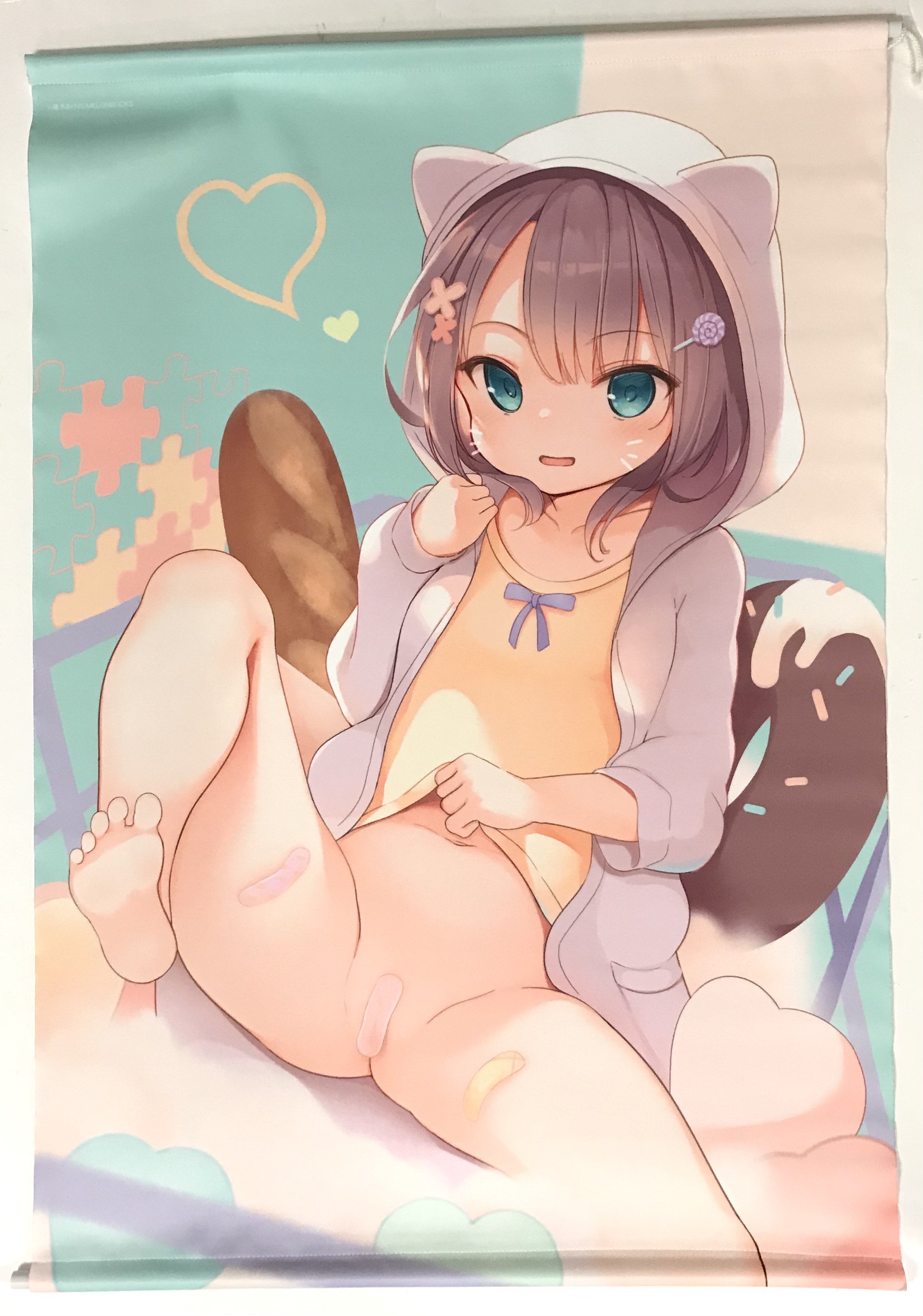 積木あけの B2Wスエードタペストリー 積木あけの先生WEB連載 6月掲載 (差分) 【メロンブックス うりぼうざっか店限定】