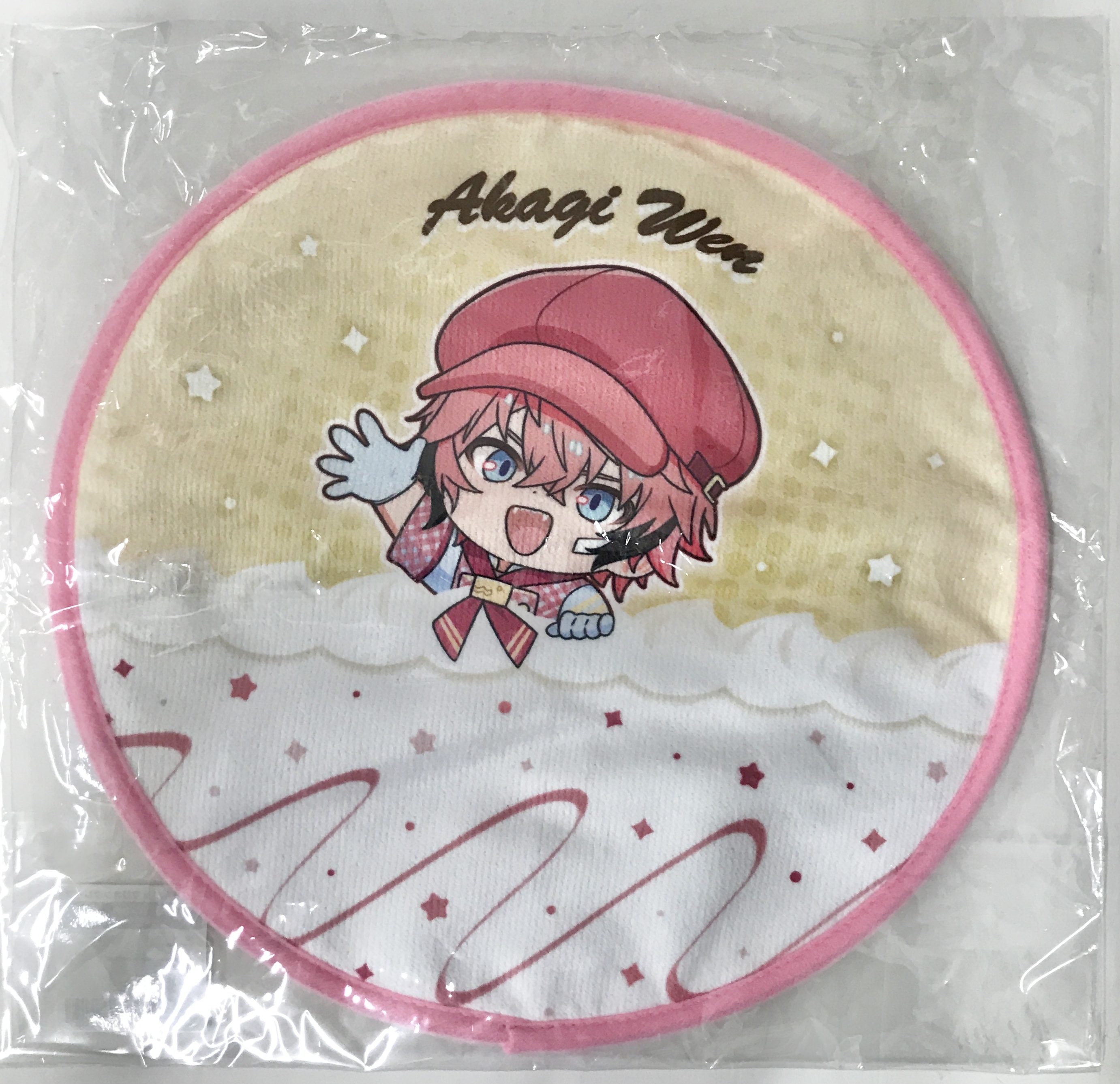 【未開封】にじさんじ×マリオンクレープ ハンカチ 赤城ウェン