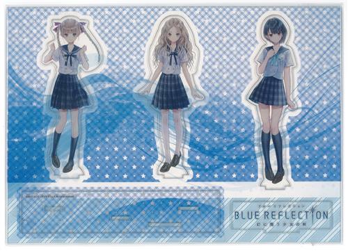 BLUE REFLECTION 幻に舞う少女の剣 アクリルスタンドフィギュアセット 司城来夢&白井日菜子&司城夕月 【ガストショップ特典】
