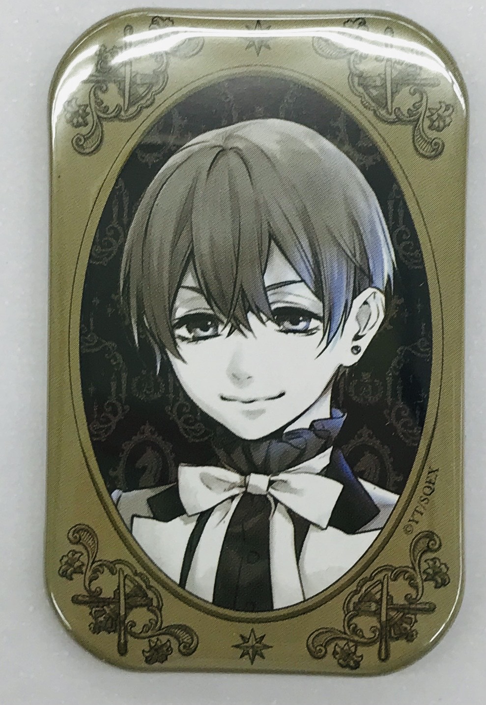 黒執事 Black Label トレーディング缶バッジ -Rich Black- シエル・ファントムハイヴ(兄)