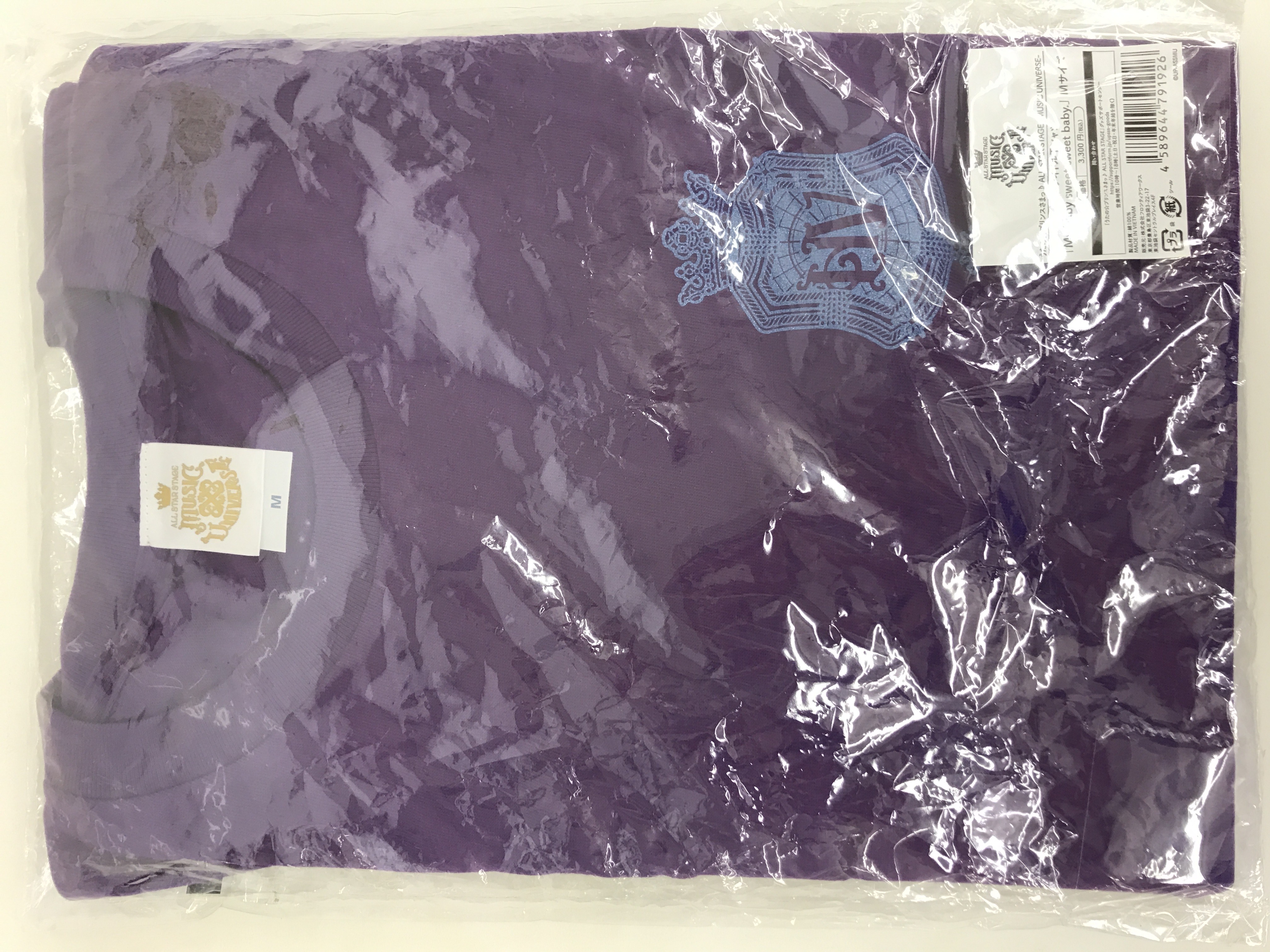 【未開封】うたの☆プリンスさまっ♪ ALL STAR STAGE MUSIC UNIVERSE 鳳瑛二 アイドルTシャツ パープル Mサイズ