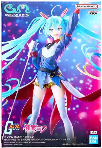 【未開封】ガンダム45周年×初音ミク BANPRESTO EVOLVE-GUNDAM Collaboration-フィギュア