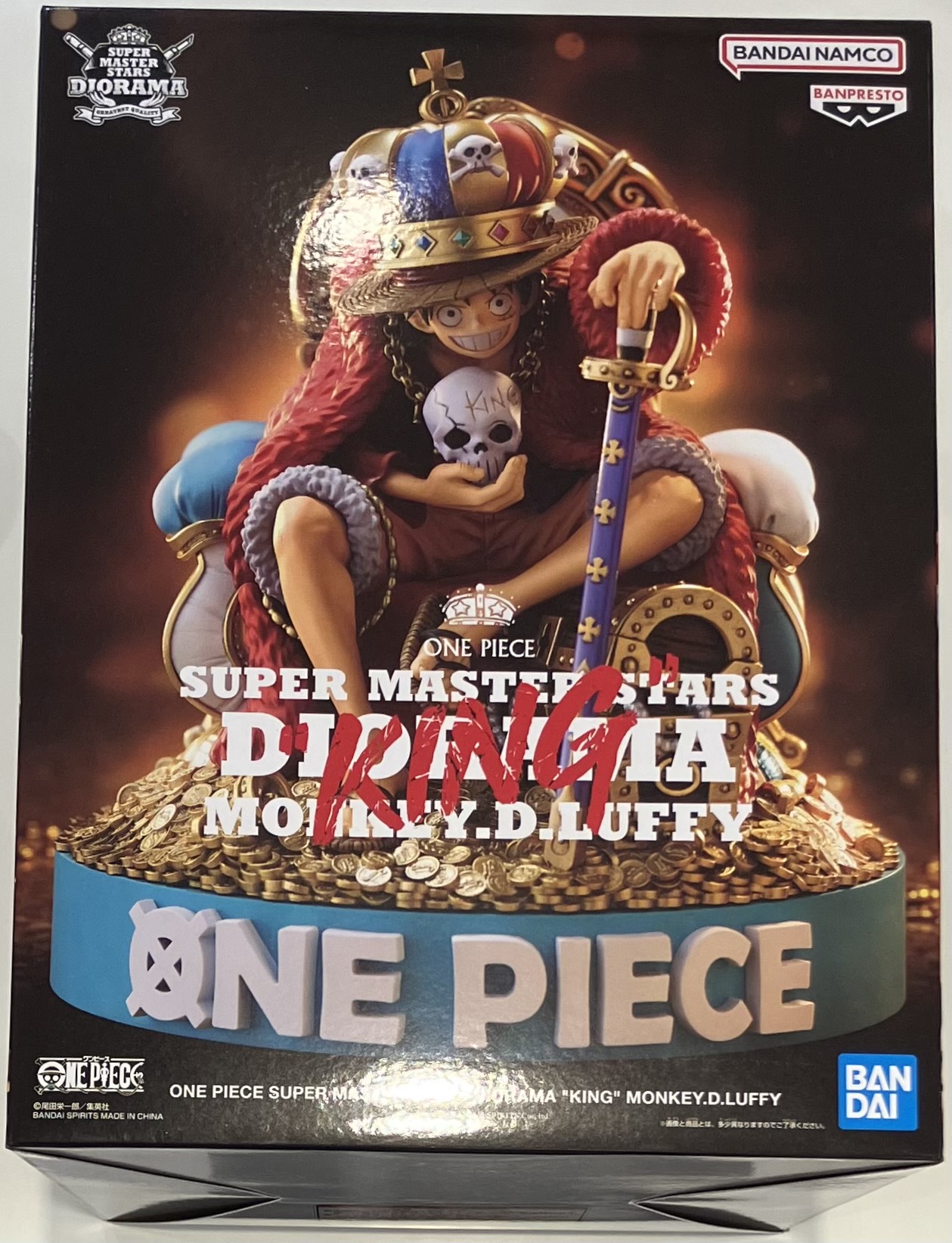 【未開封】ONE PIECE ONE PIECE SUPER MASTER STARS DIORAMA "KING" MONKEY.D.LUFFY モンキー・D・ルフィ 【フィギュア】[BANDAI SPIRITS]