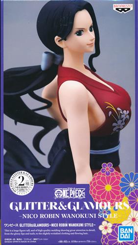 【未開封】ONE PIECE GLITTER&GLAMOURS -NICO ROBIN WANOKUNI STYLE- (ニコ・ロビン) (衣装レッド)