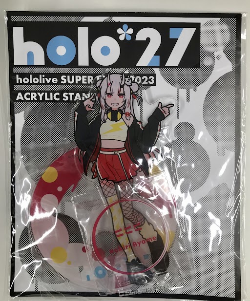 ホロライブ holo*27 アクリルスタンド 「ビビビ」 百鬼あやめ