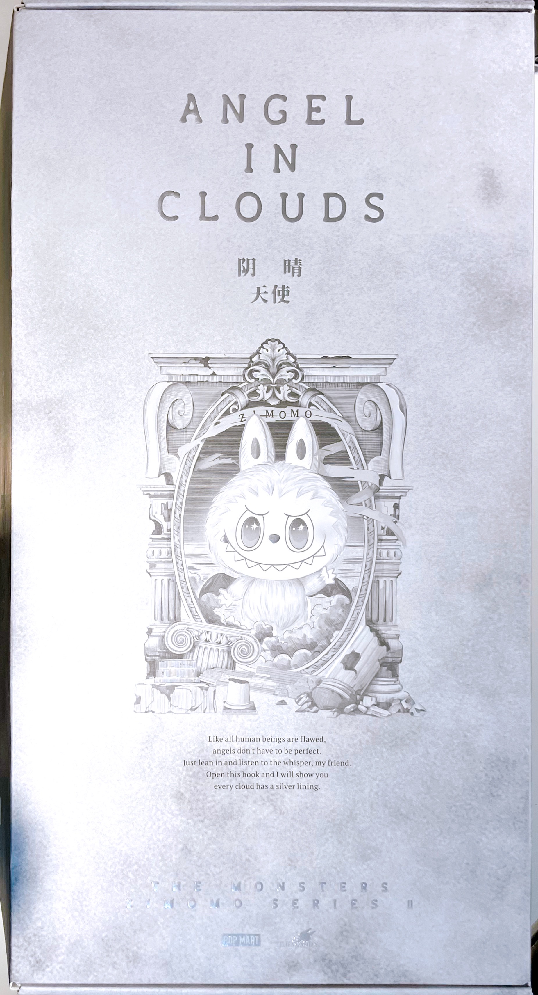 POP MART THE MONSTERS - ANGEL IN CLOUDS Vinyl Face Doll