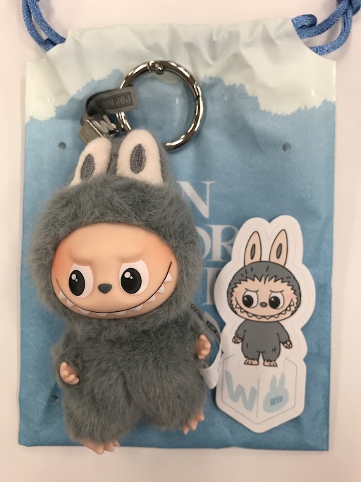 POPMART THE MONSTERS PIN FOR LOVE シリーズ ぬいぐるみペンダント(N-Z) LABUBU W