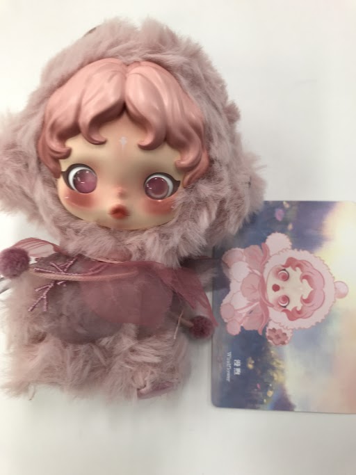 POPMART SKULLPANDA L'impressionnisme シリーズ ぬいぐるみペンダント Windflower