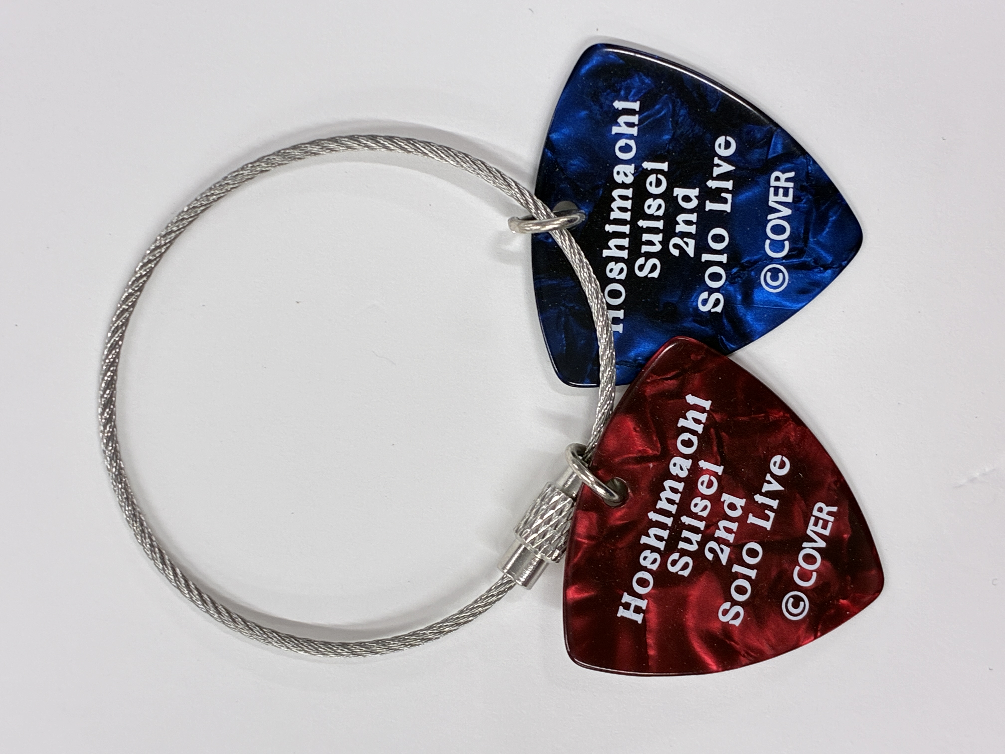 ホロライブ "Shout in Crisis" Guitar Pick Keychain 星街すいせい 【Hoshimachi Suisei 2nd Solo Live "Shout in Crisis"】