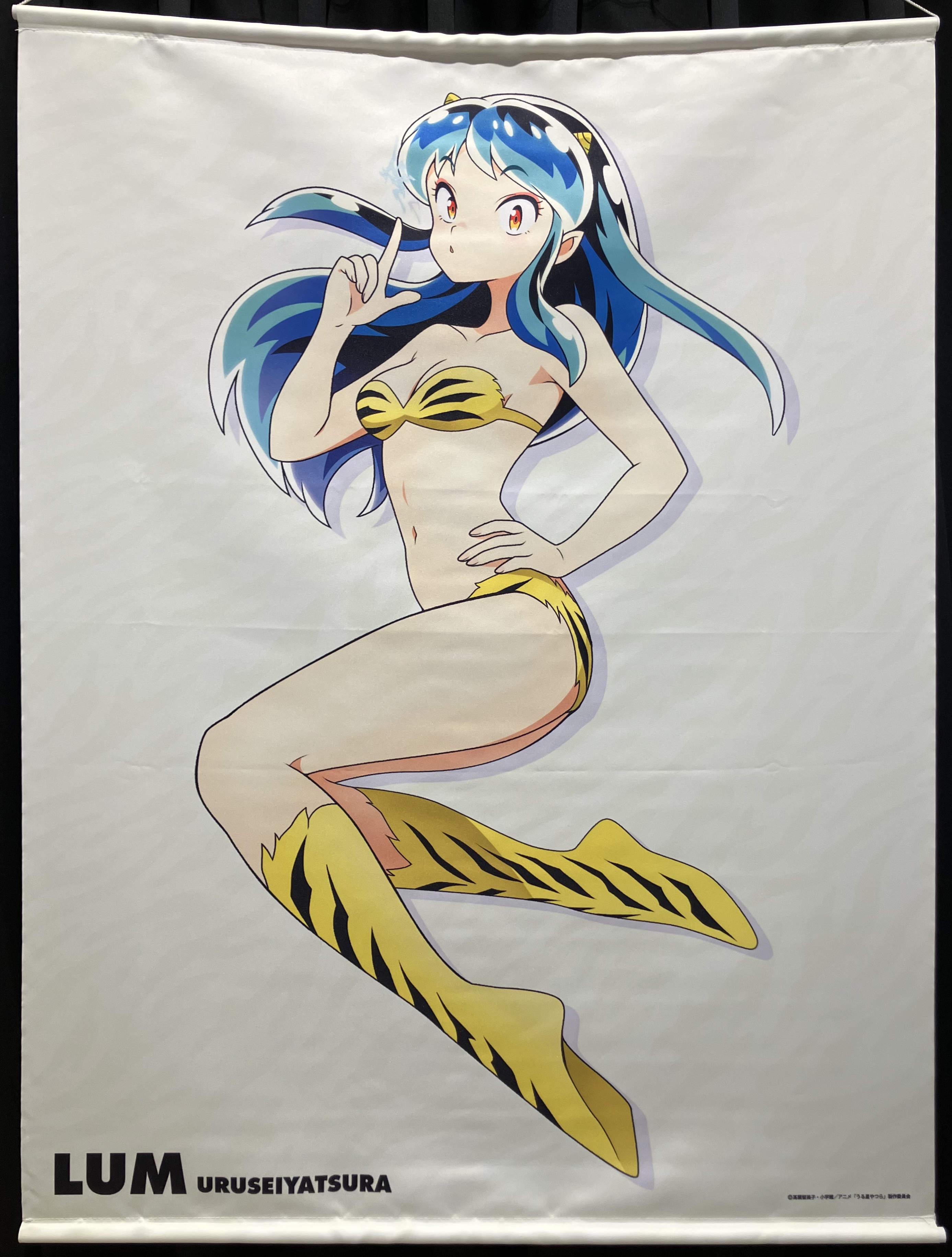 うる星やつら 描き下ろし 100cmタペストリー ラム