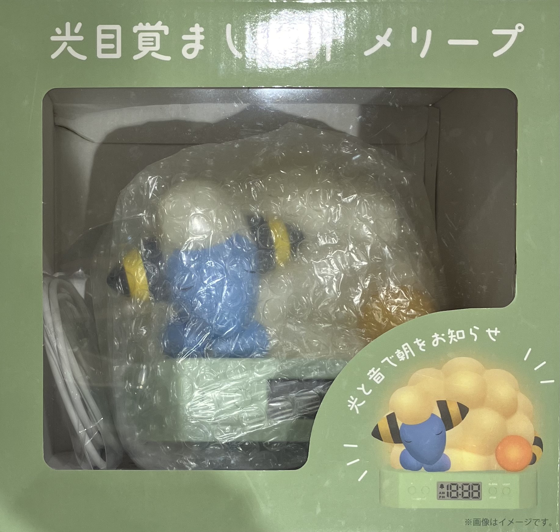 ポケットモンスター 光目覚まし時計 Pokemon Sleep メリープ