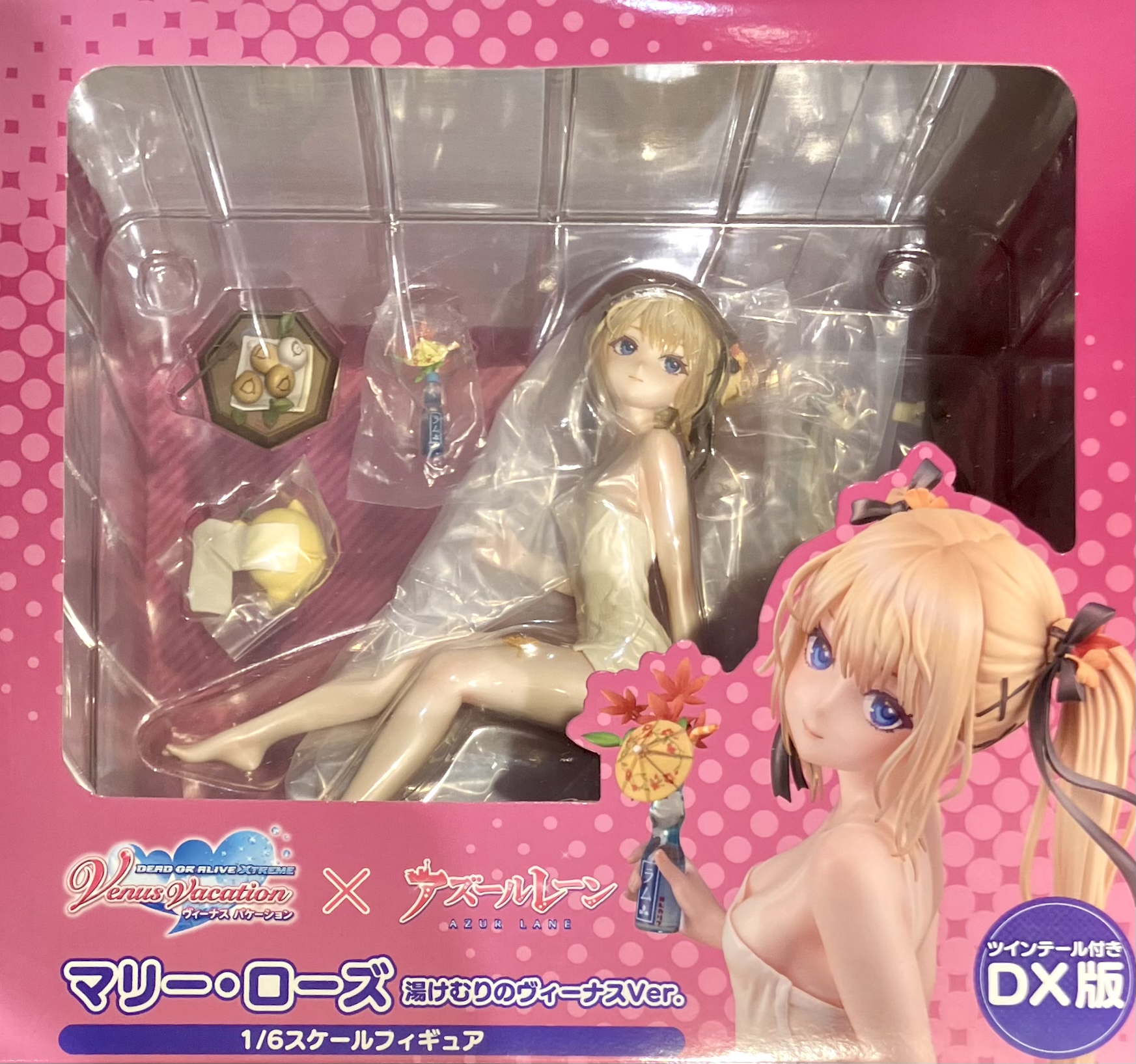 アズールレーン×DEAD OR ALIVE Xtreme Venus Vacation マリー・ローズ 湯けむりのヴィーナスver. インテール付きDX版 【KT model+限定】 【フィギュア】[コーエーテクモゲームス|KT model+]