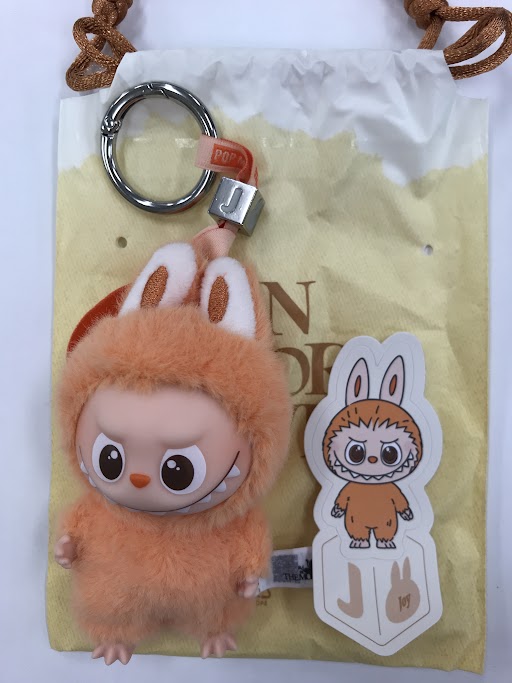 POPMART THE MONSTERS PIN FOR LOVE シリーズ ぬいぐるみペンダント(A-M) LABUBU J